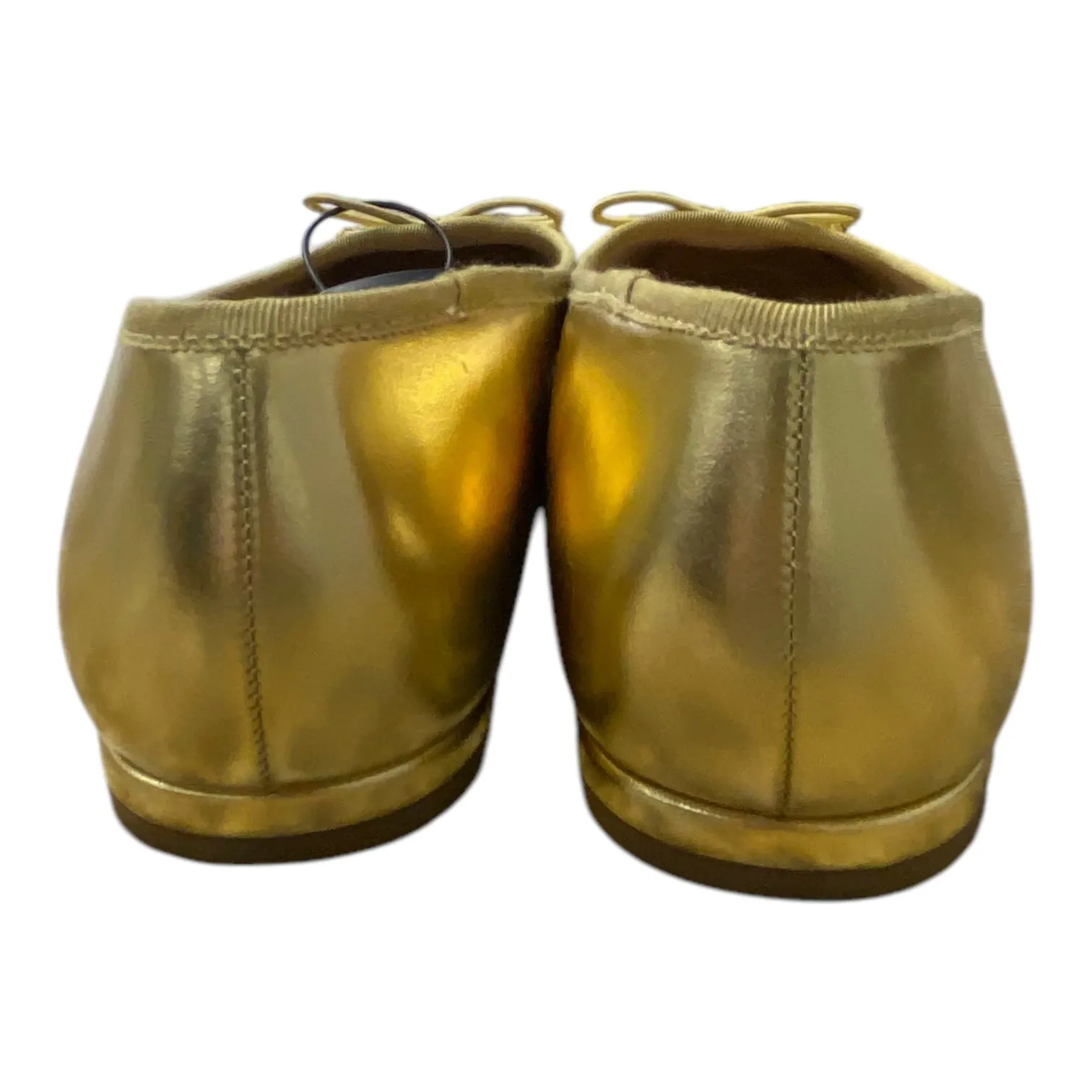 Shoes Flats By Franco Sarto In Gold, Size: 9 franco sarto