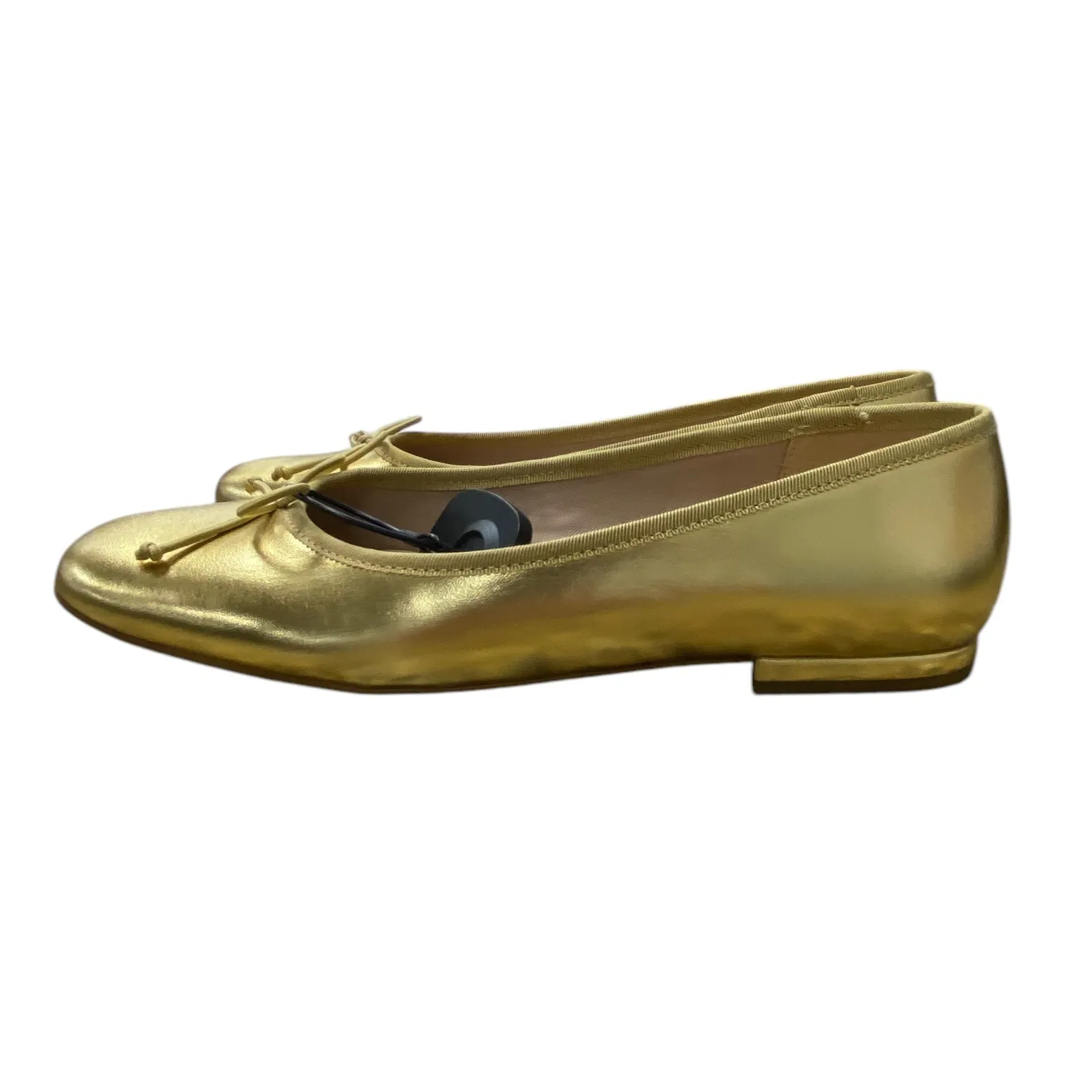 Shoes Flats By Franco Sarto In Gold, Size: 9 franco sarto
