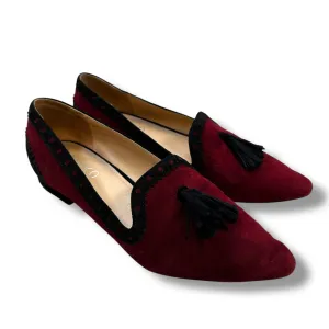 Shoes Flats By Franco Sarto In Maroon, Size: 7 franco sarto