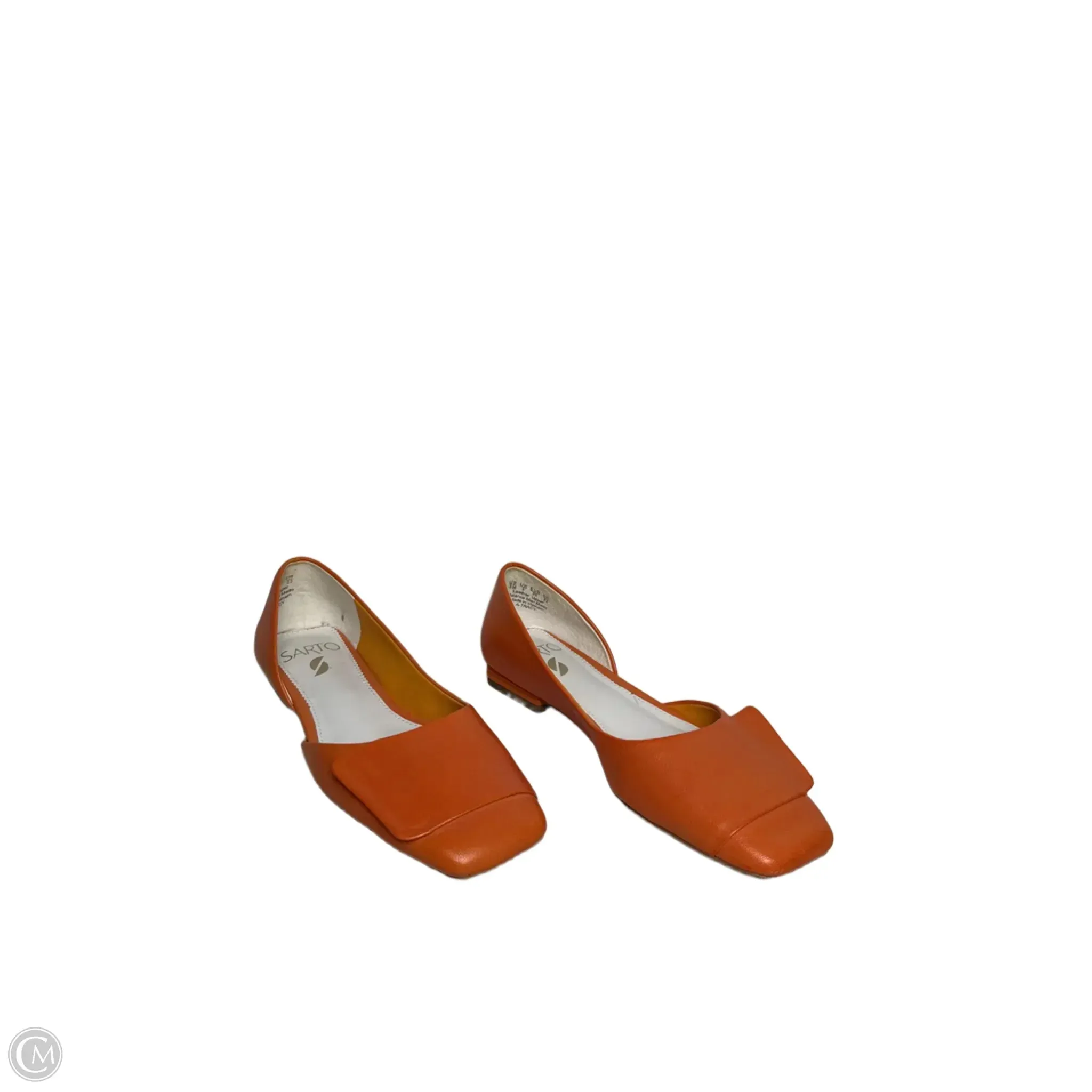 Shoes Flats By Franco Sarto In Orange, Size: 5 franco sarto