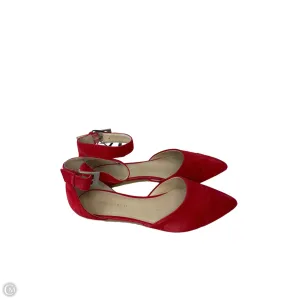 Shoes Flats By Franco Sarto In Red, Size: 7.5