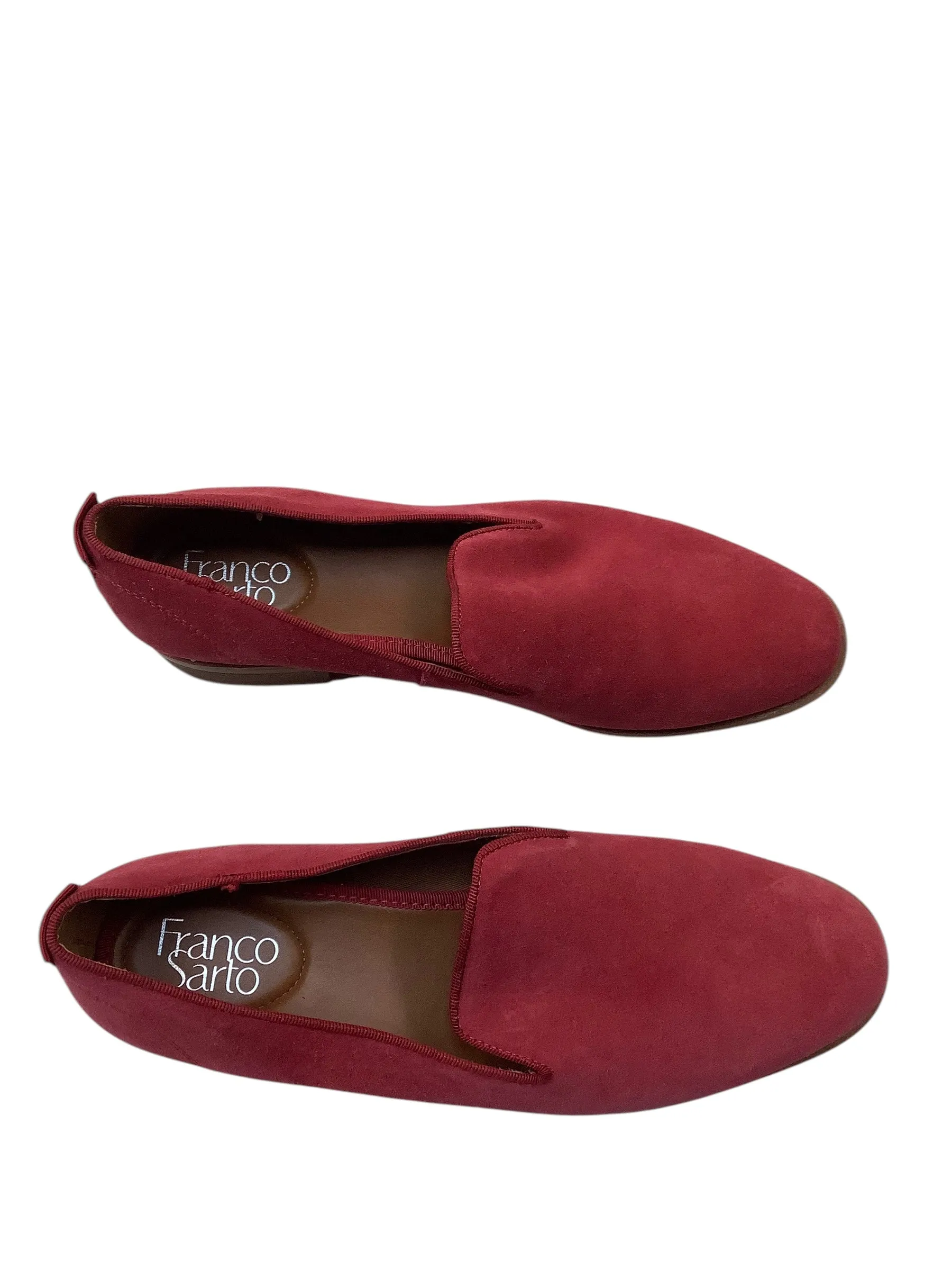 Shoes Flats By Franco Sarto In Red, Size: 8.5 franco sarto