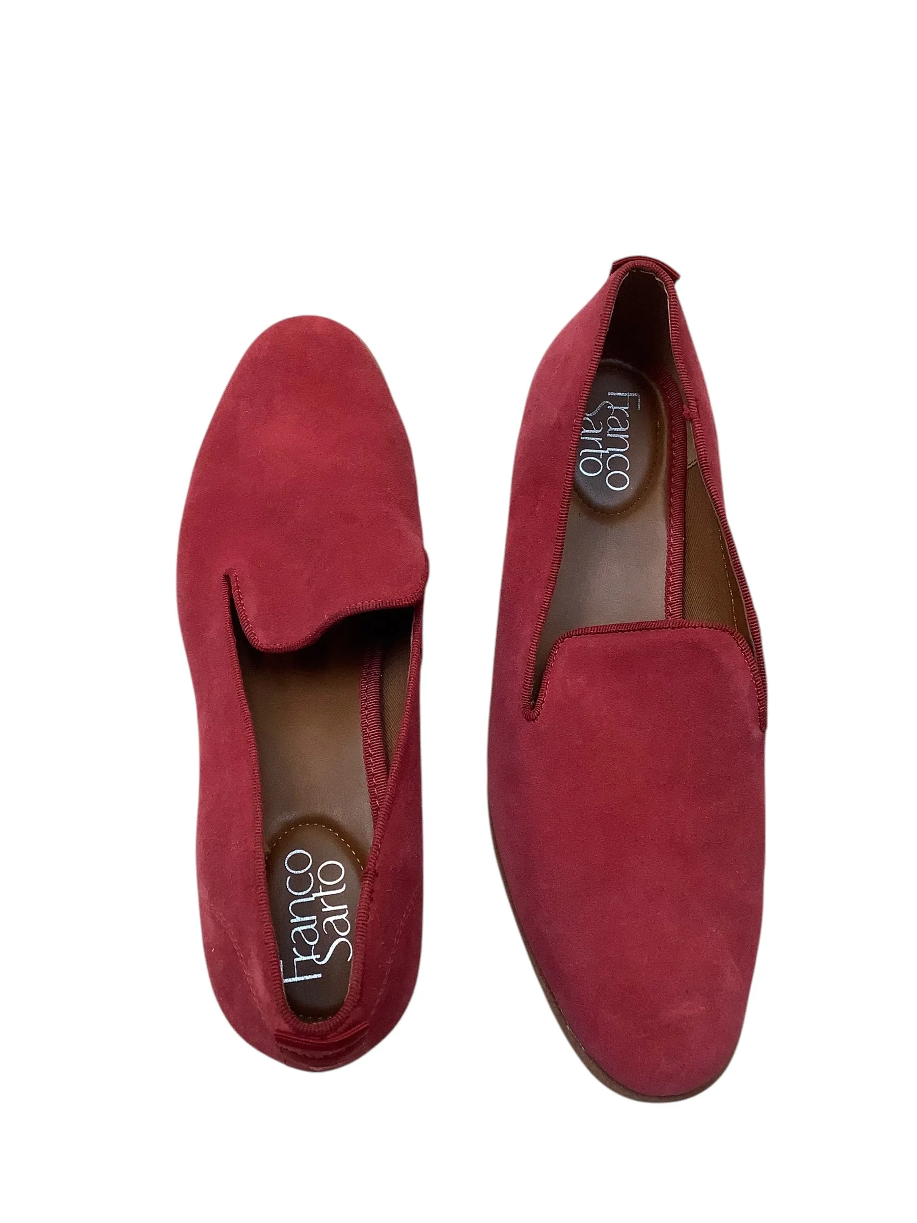 Shoes Flats By Franco Sarto In Red, Size: 8.5 franco sarto