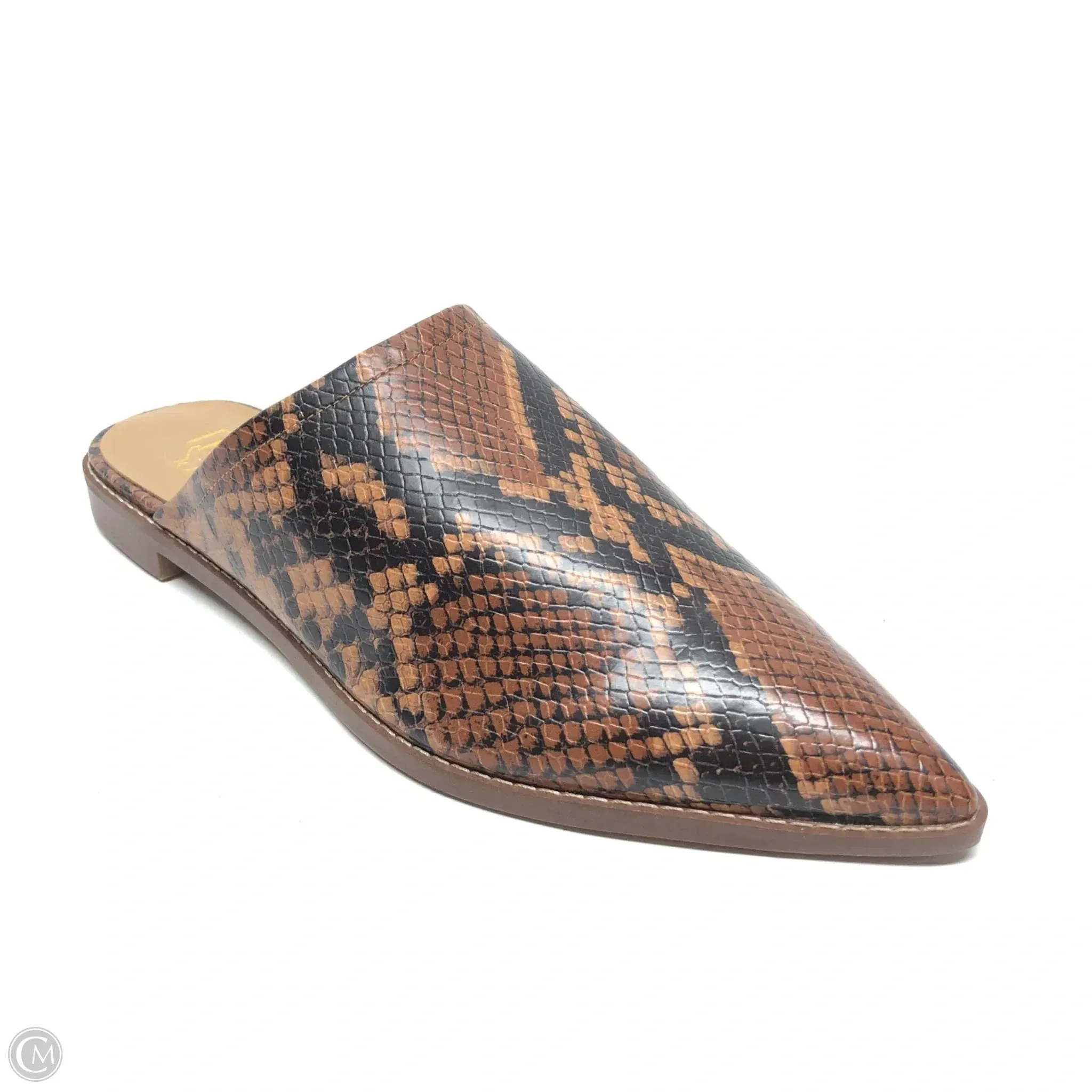 Shoes Flats By Franco Sarto In Snakeskin Print, Size: 7 franco sarto