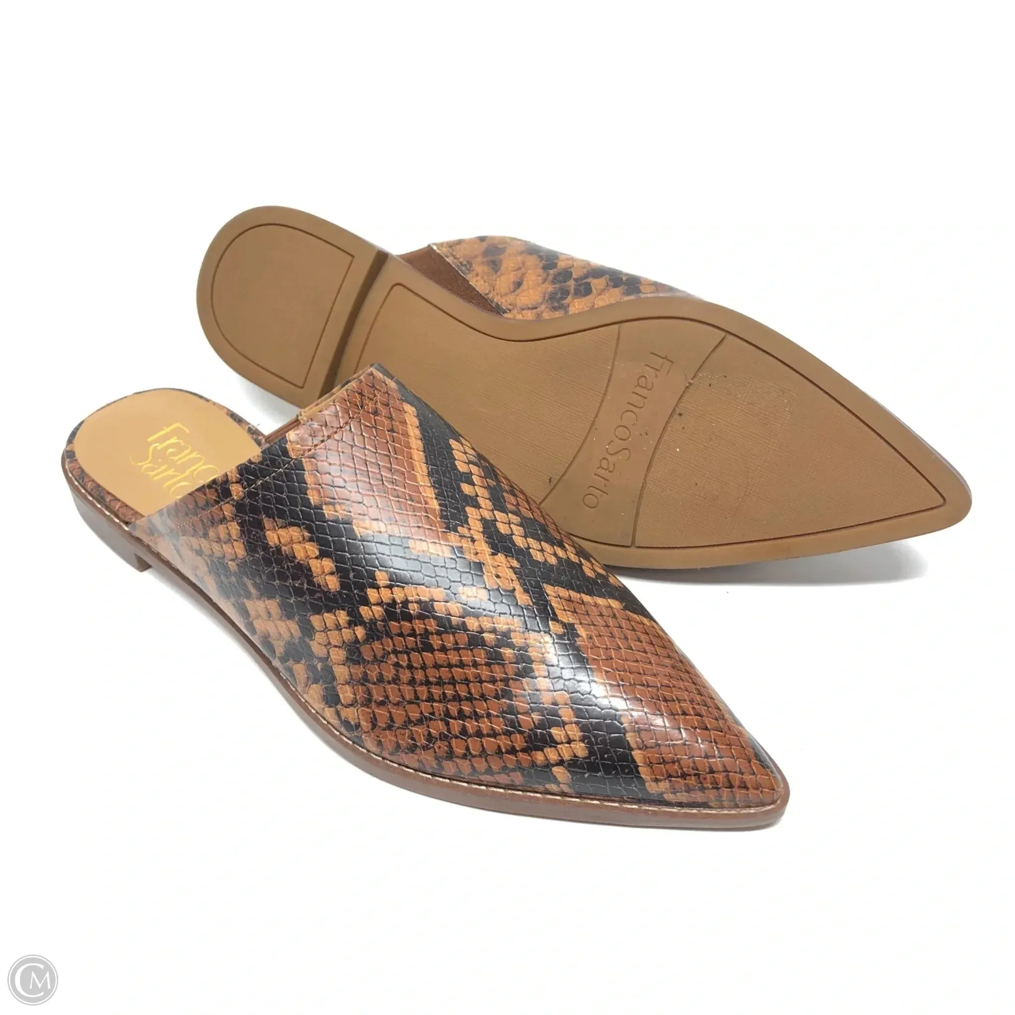 Shoes Flats By Franco Sarto In Snakeskin Print, Size: 7 franco sarto