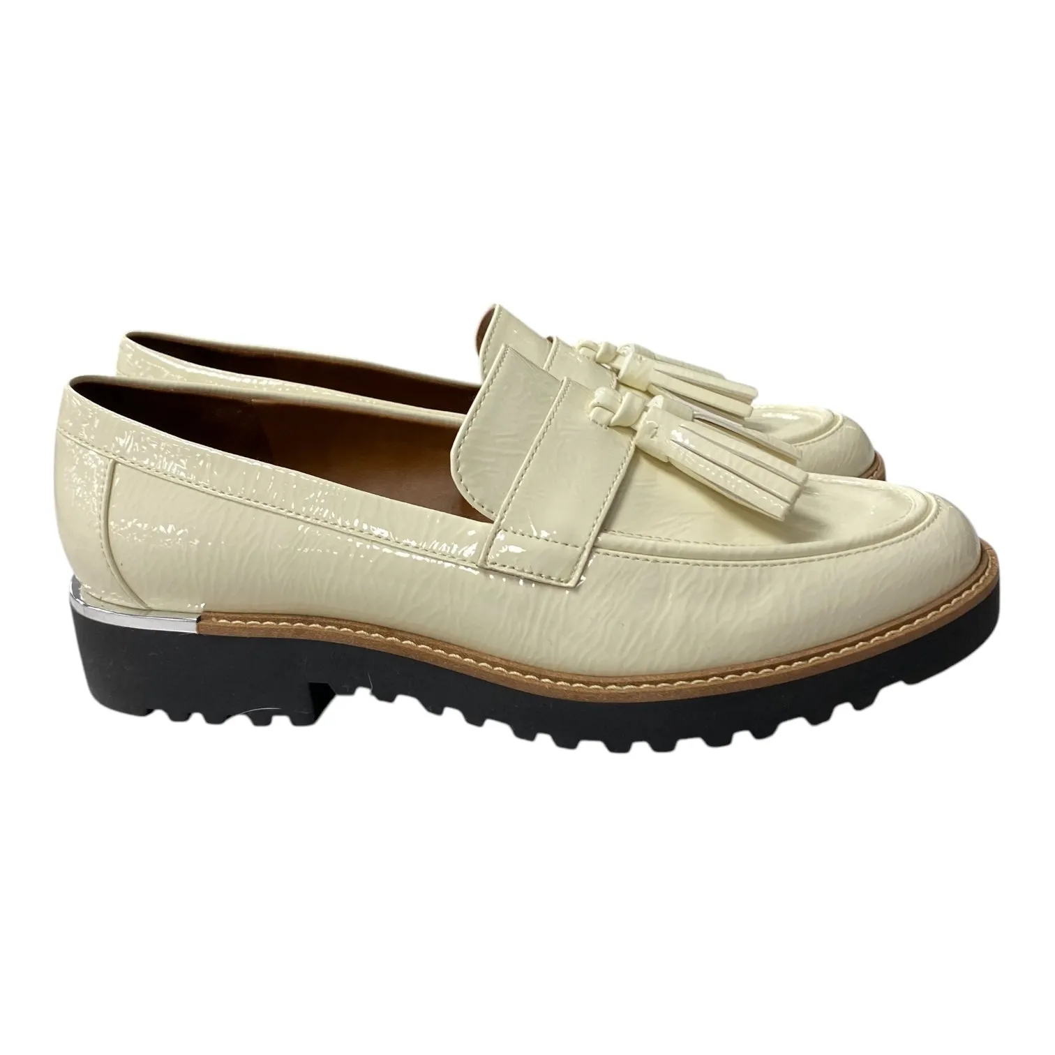 Shoes Flats By Franco Sarto In White, Size:8.5 franco sarto