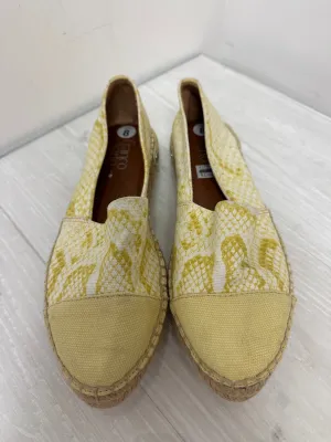 Shoes Flats By Franco Sarto In Yellow, Size: 8 franco sarto