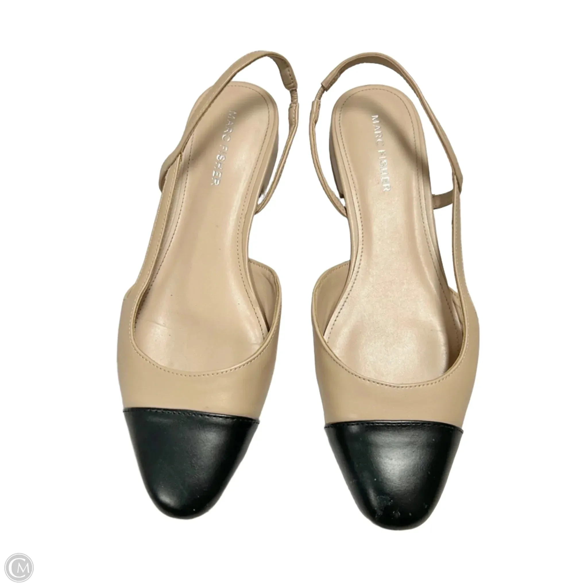 Shoes Flats By Marc Fisher In Black & Tan, Size: 9 marc-fisher