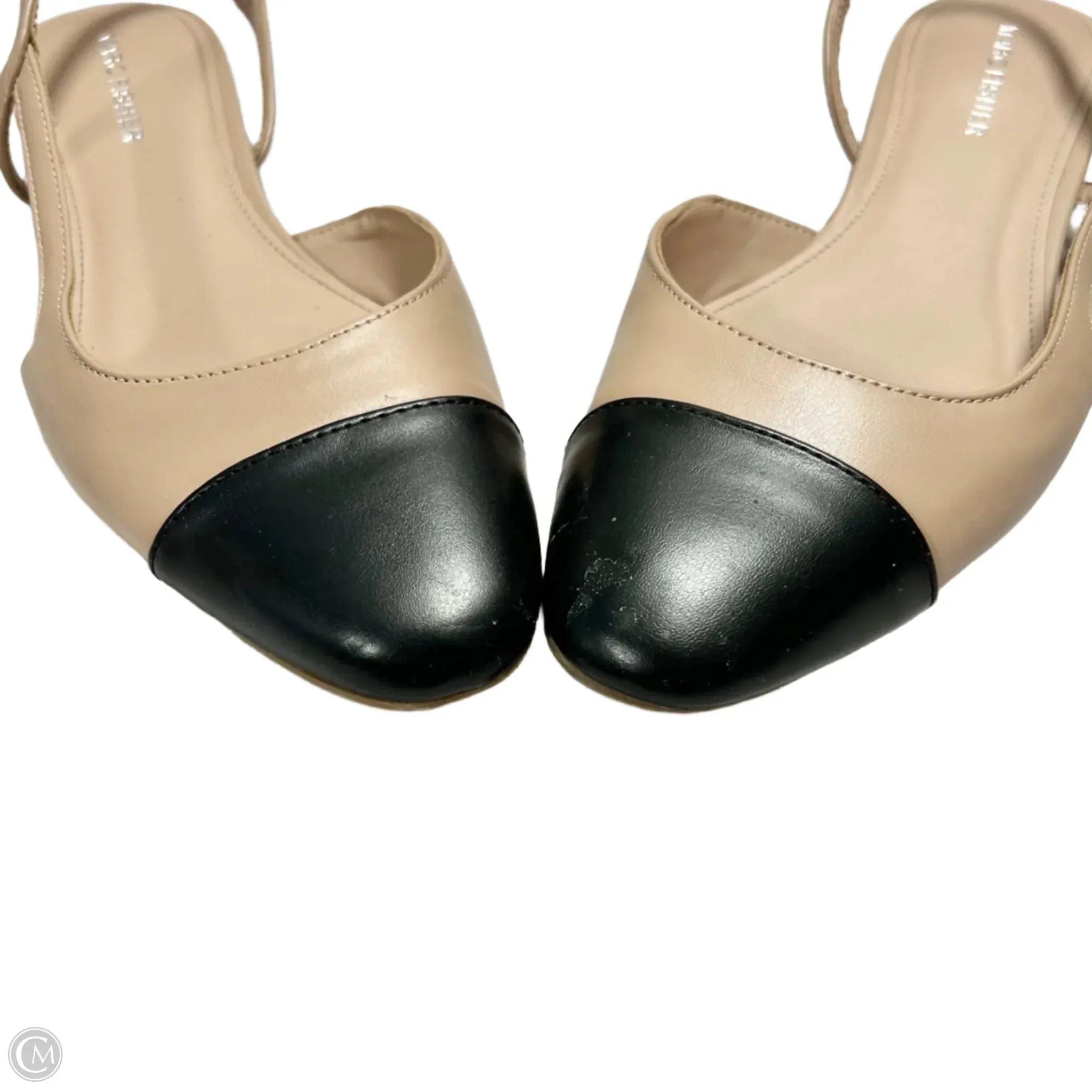 Shoes Flats By Marc Fisher In Black & Tan, Size: 9 marc-fisher
