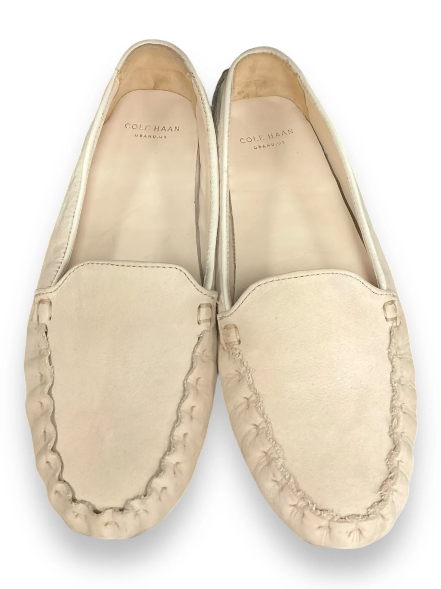 Shoes Flats Loafer Oxford By Cole-haan In Beige, Size: 6 cole haan