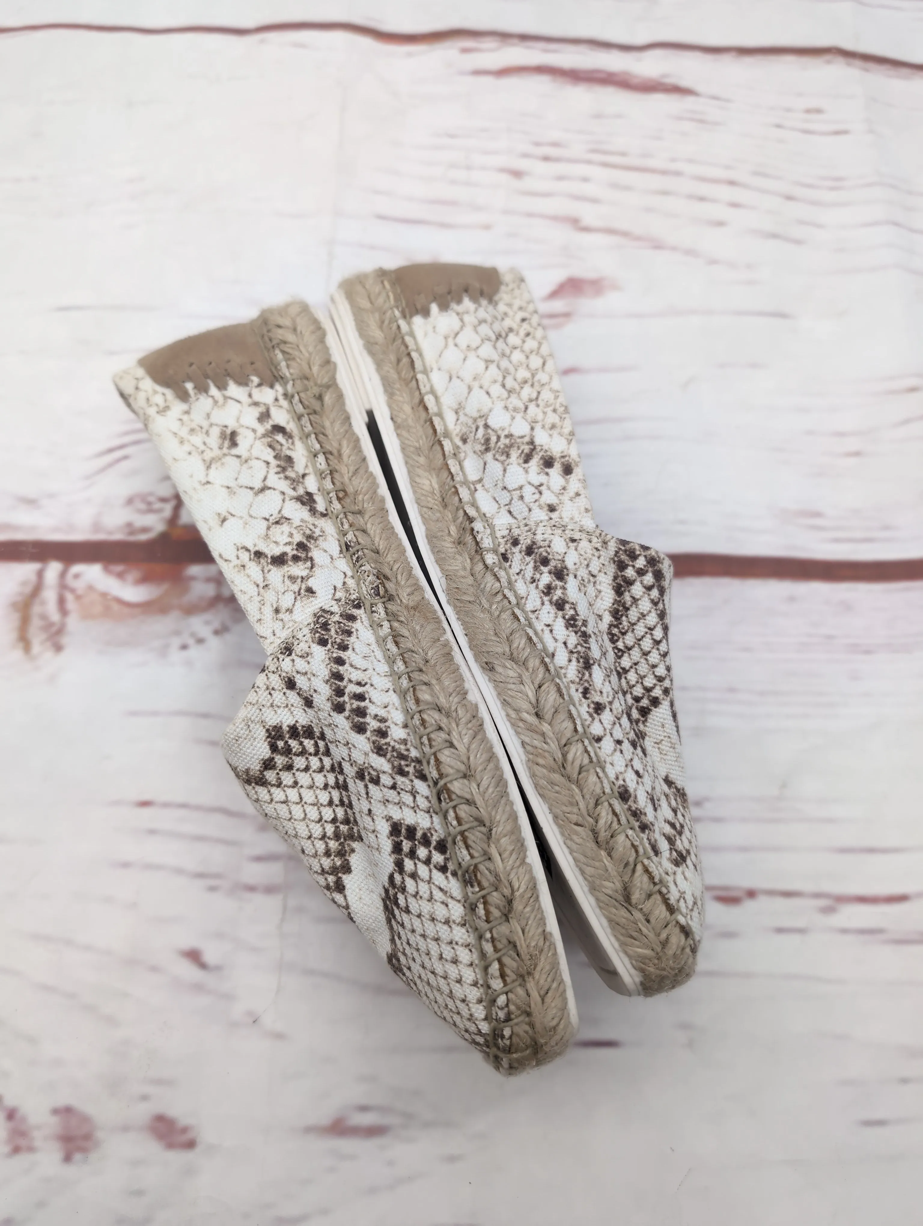 Shoes Flats Other By Franco Sarto In Snakeskin Print, Size: 7 franco sarto