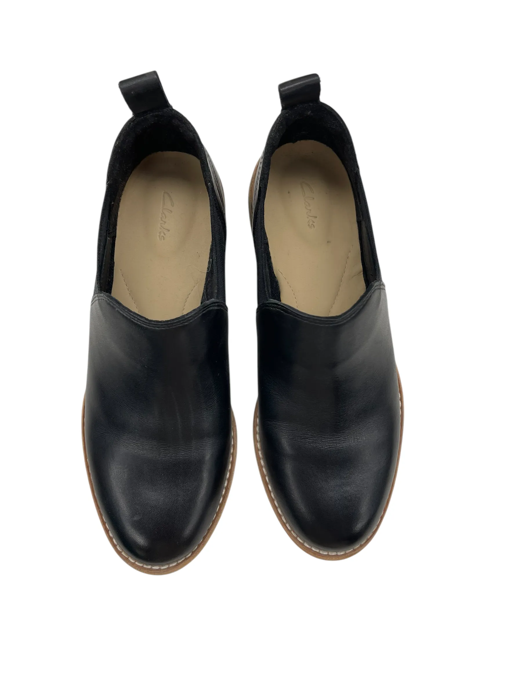 Shoes Heels Block By Clarks In Black, Size: 6 clarks