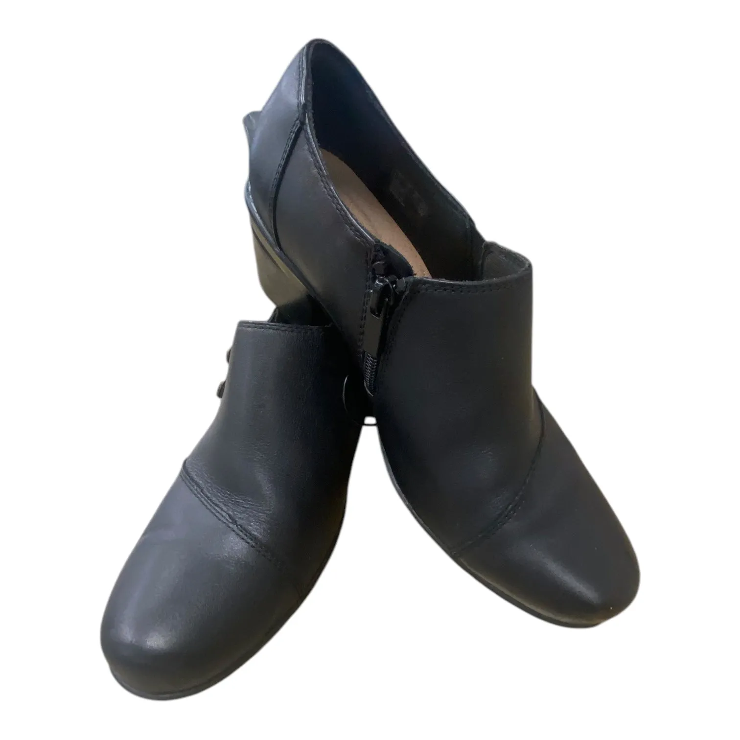 Shoes Heels Block By Clarks In Black, Size: 7 clarks