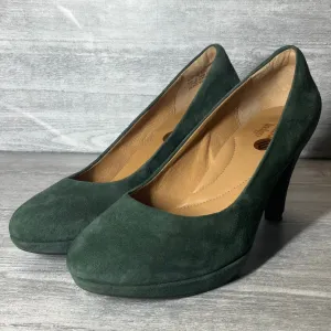 Shoes Heels Block By Clarks In Green, Size: 10 clarks