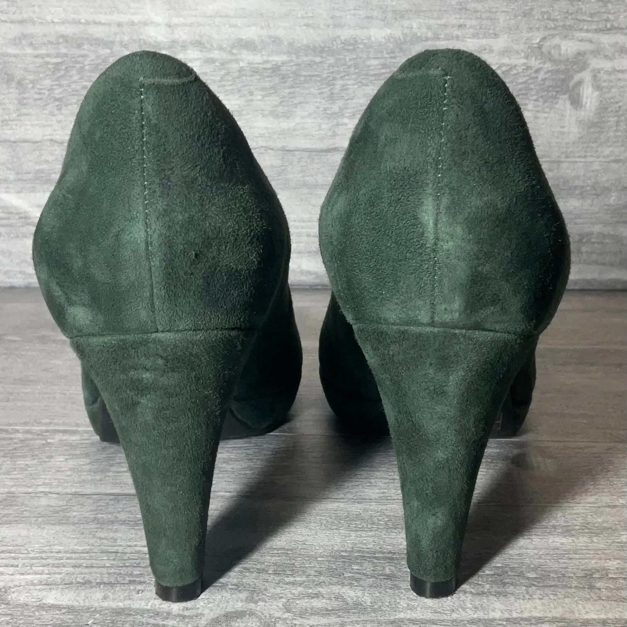 Shoes Heels Block By Clarks In Green, Size: 10 clarks