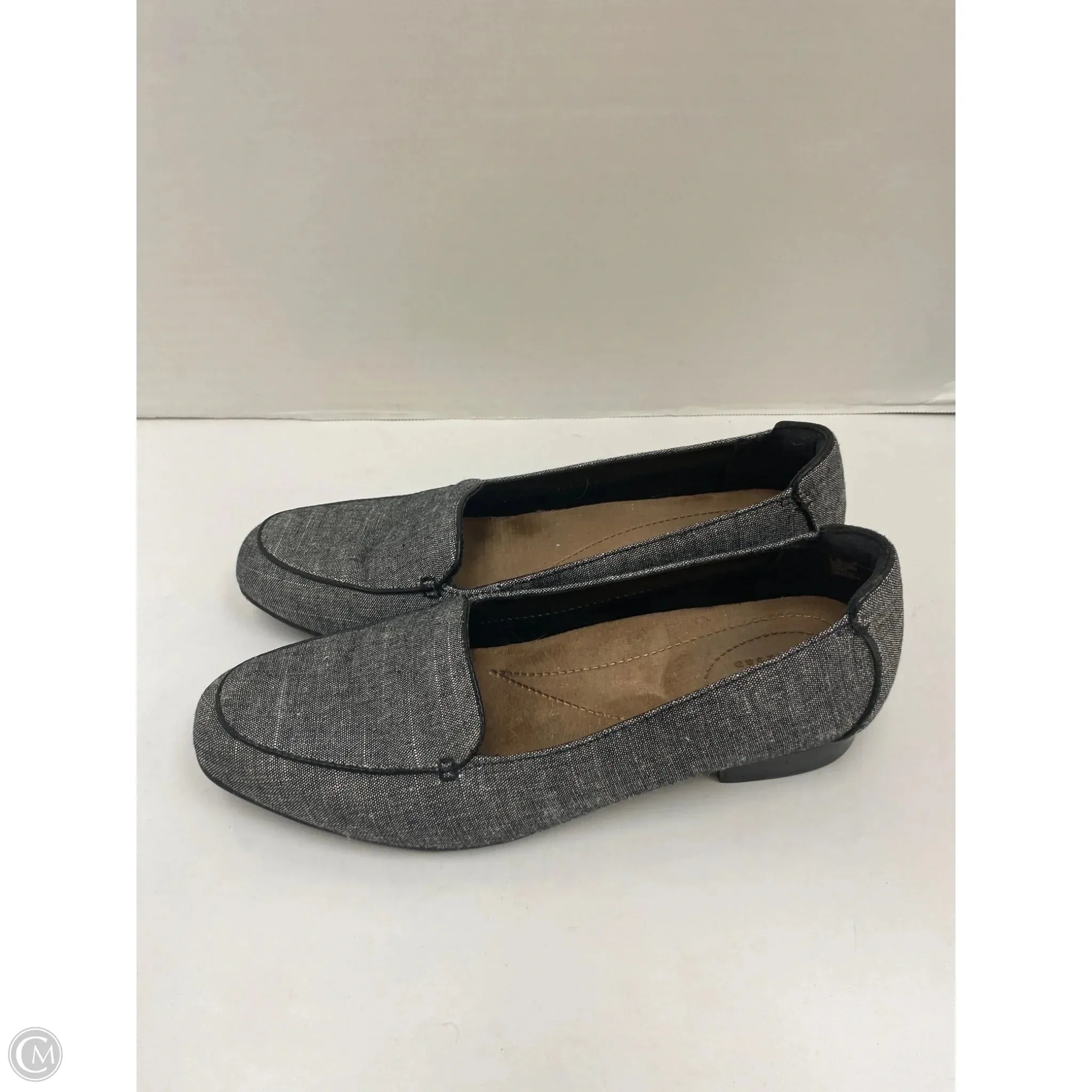 Shoes Heels Block By Clarks In Grey, Size: 7.5 clarks
