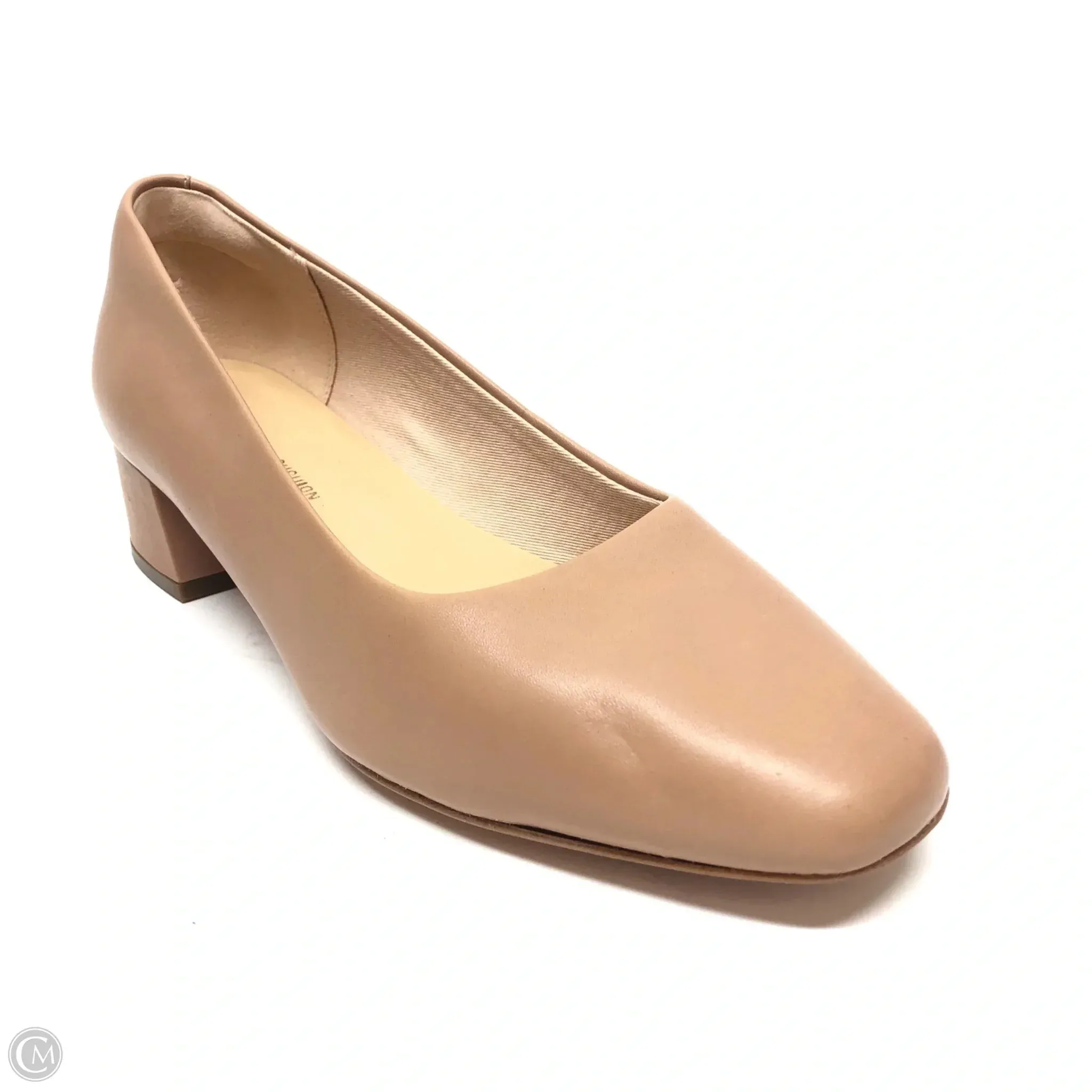 Shoes Heels Block By Clarks In Tan, Size: 9.5 clarks