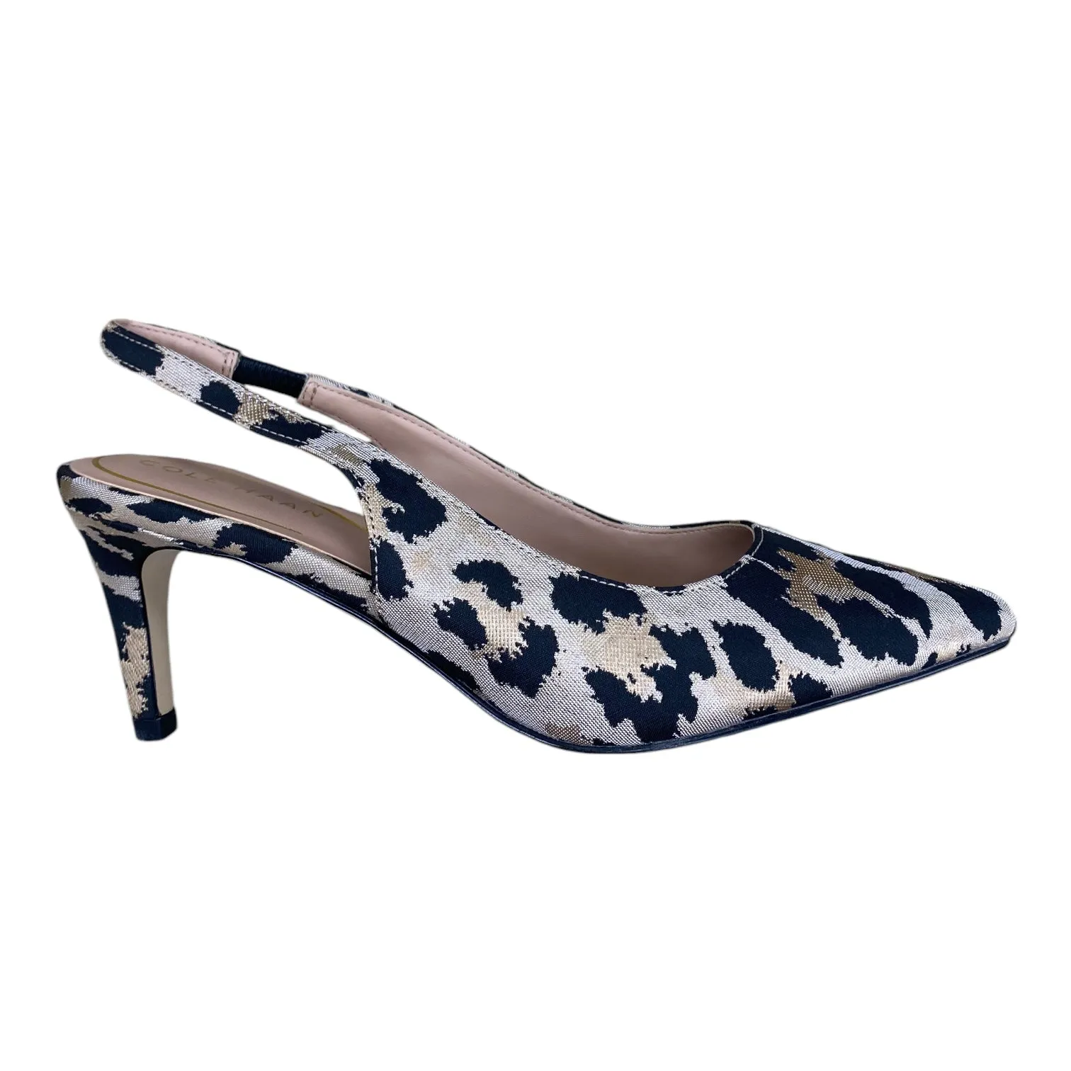 Shoes Heels Block By Cole-haan In Animal Print, Size: 6.5 cole haan