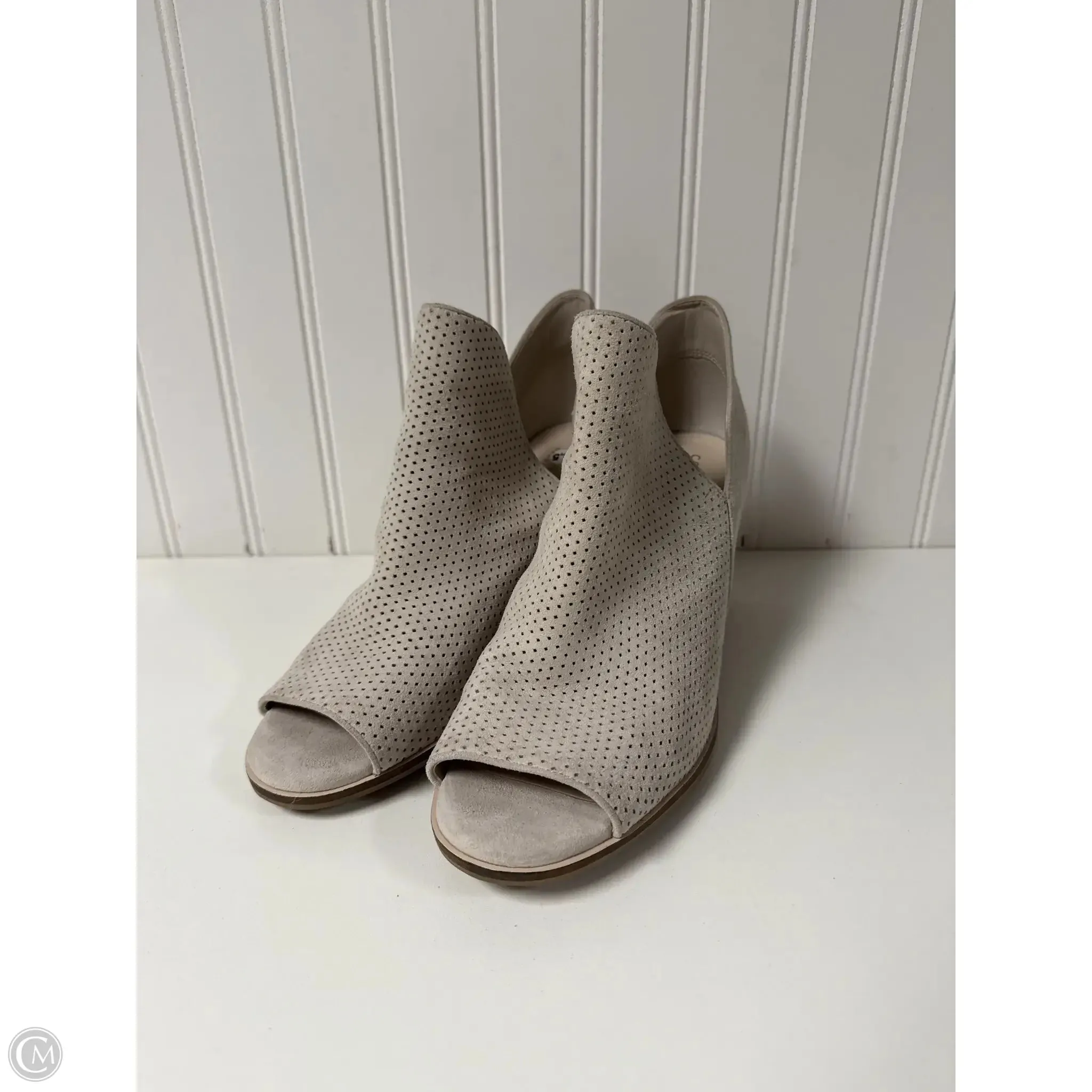 Shoes Heels Block By Cole-haan In Beige, Size: 8.5 cole haan