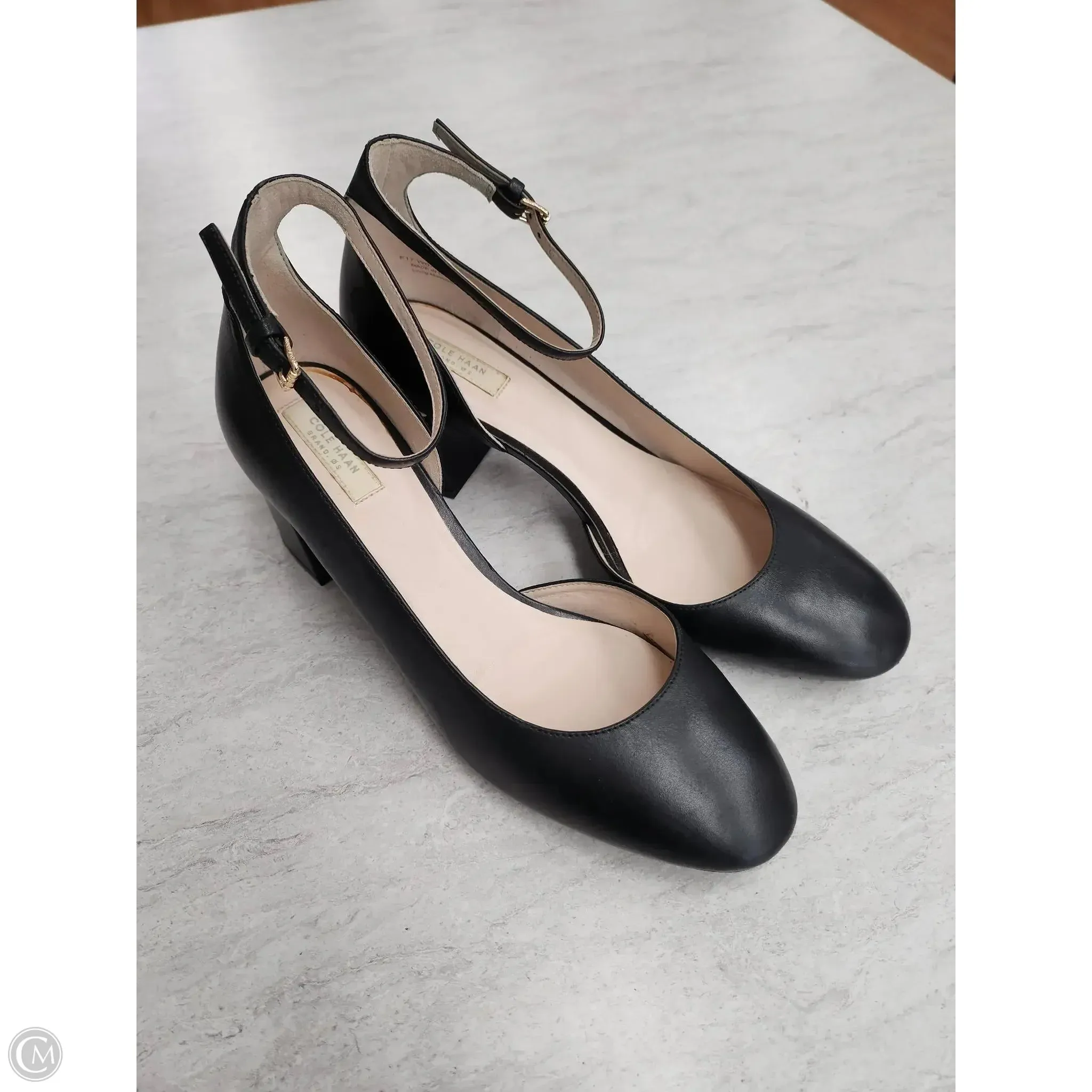 Shoes Heels Block By Cole-haan In Black, Size: 7.5 cole haan