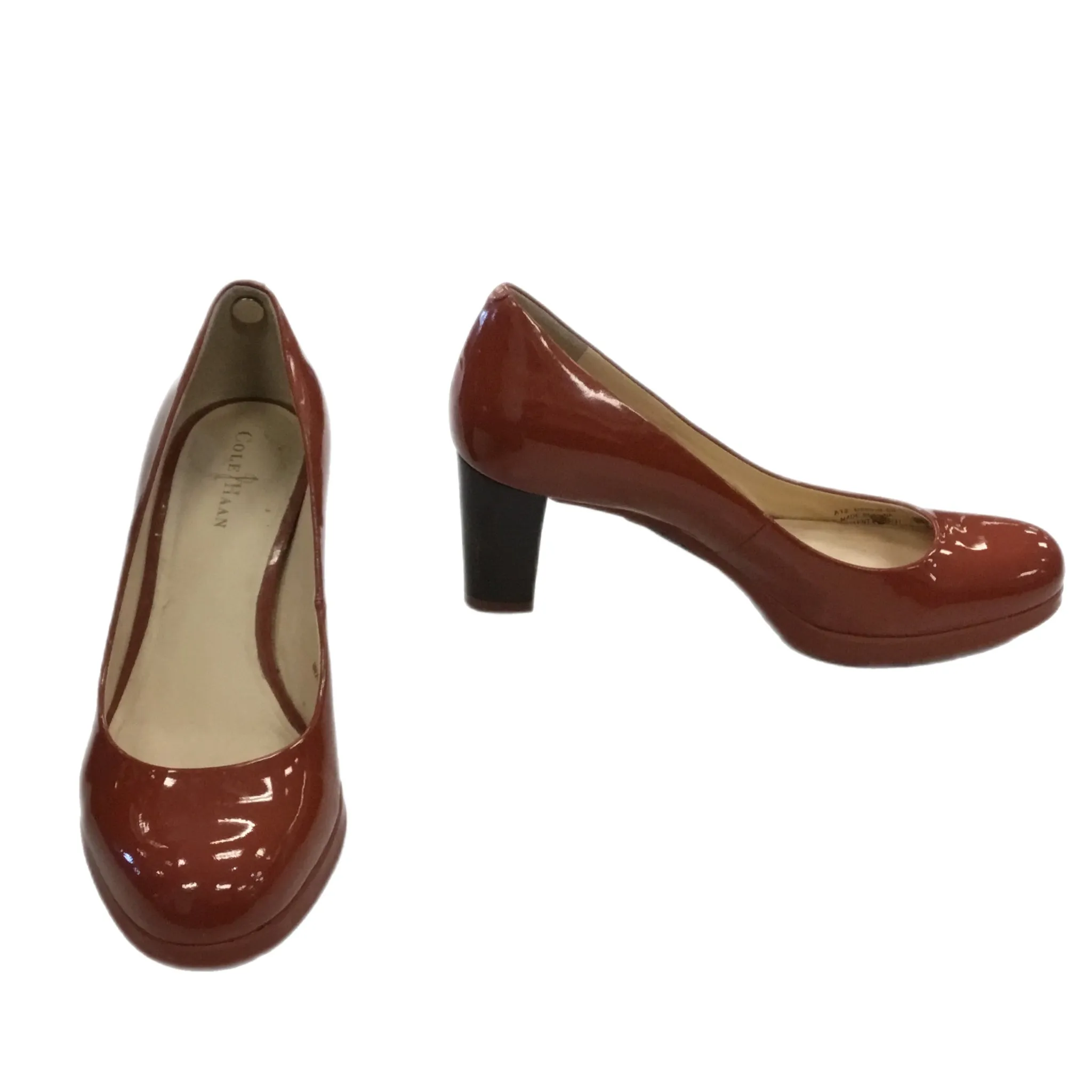 Shoes Heels Block By Cole-haan In Brown, Size: 6 cole haan