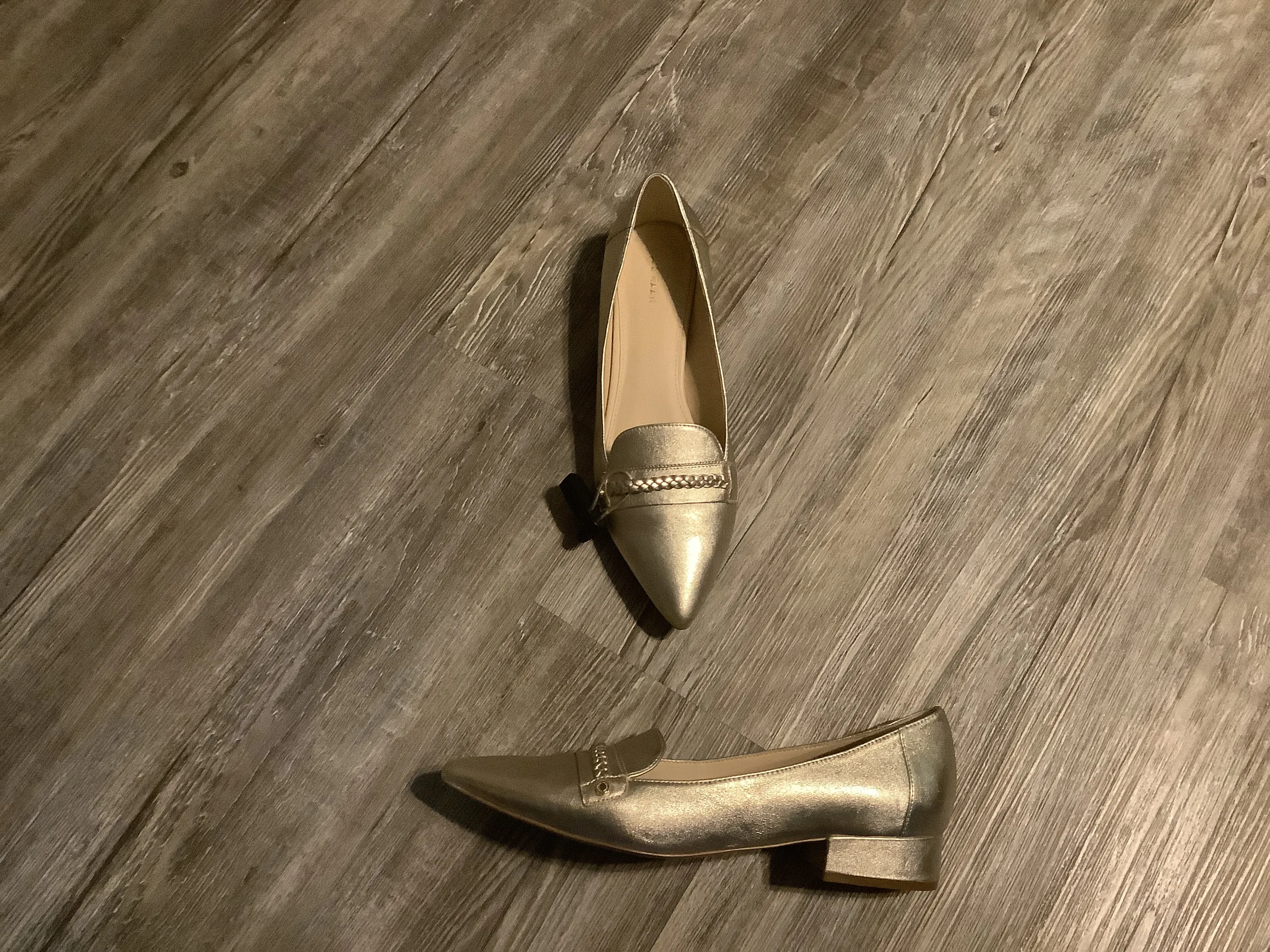 Shoes Heels Block By Cole-haan In Gold, Size: 10.5 cole haan