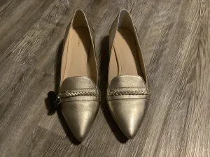 Shoes Heels Block By Cole-haan In Gold, Size: 10.5 cole haan