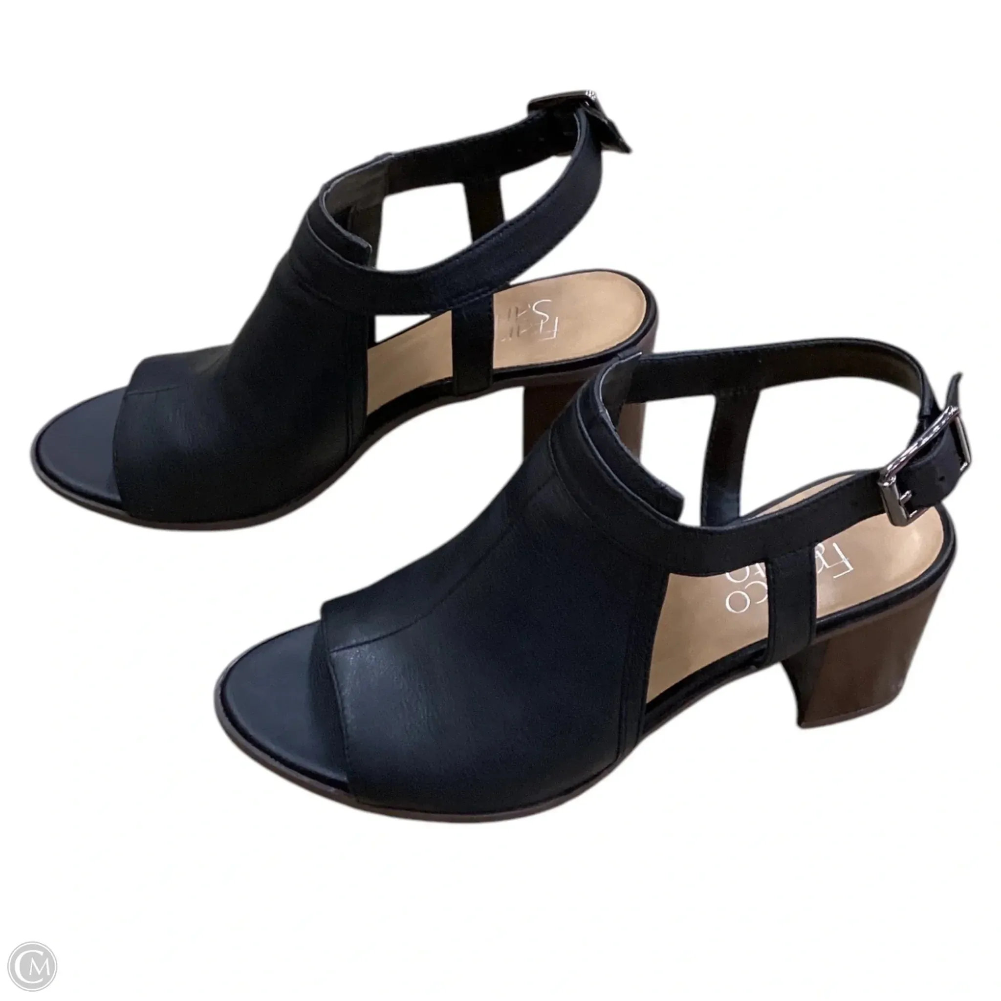 Shoes Heels Block By Franco Sarto In Black, Size: 7.5 franco sarto