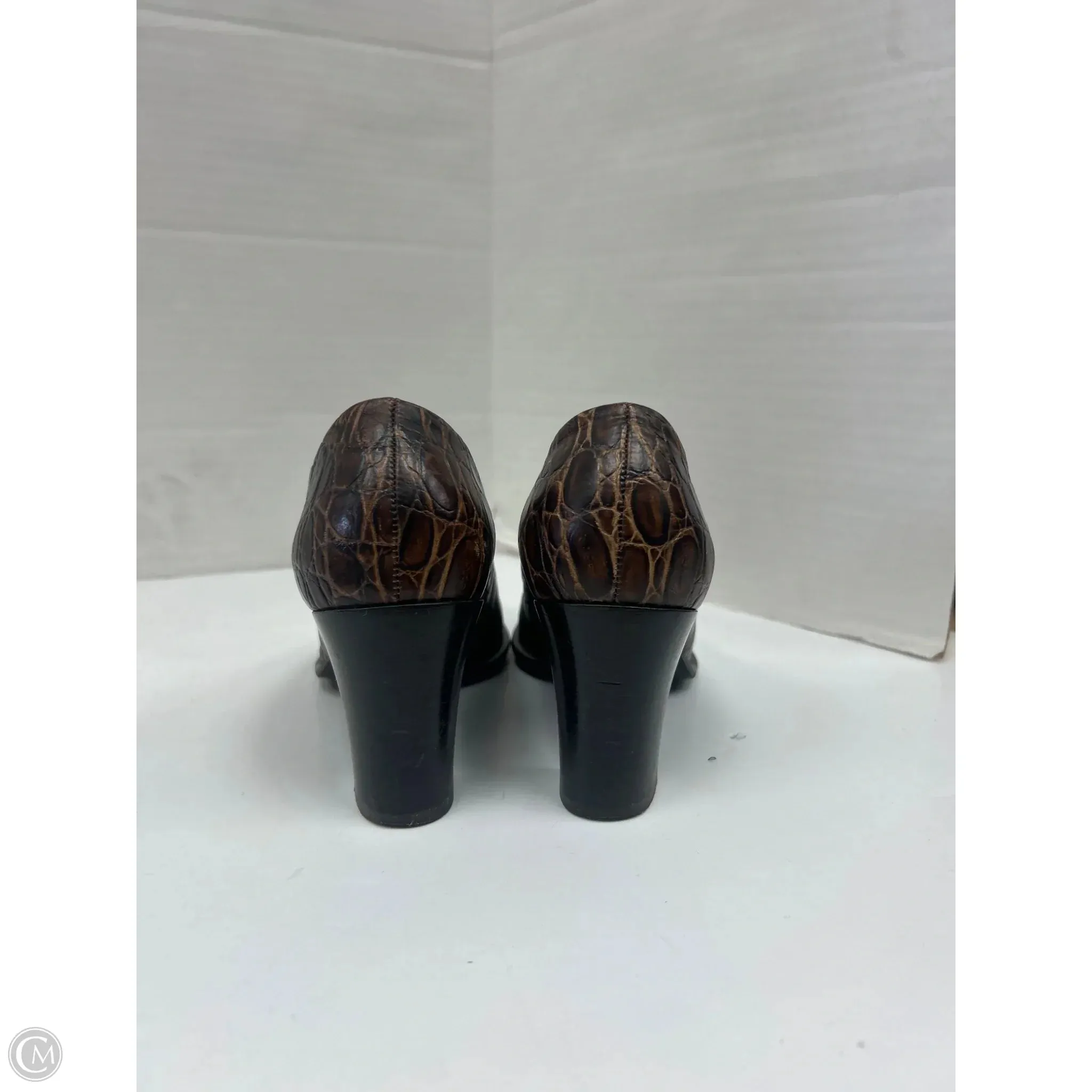 Shoes Heels Block By Franco Sarto In Brown, Size: 6 franco sarto