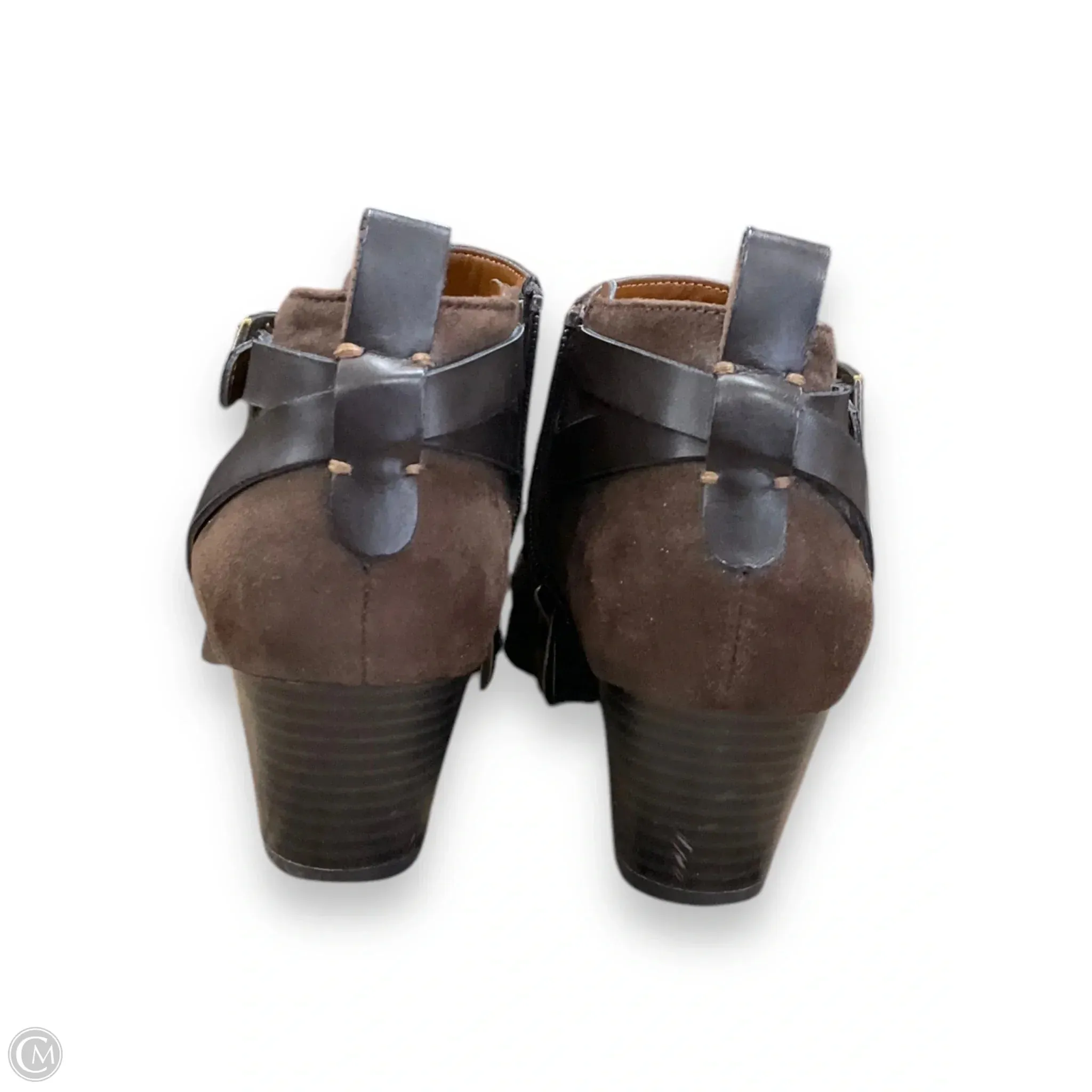 Shoes Heels Block By Franco Sarto In Brown, Size: 7 franco sarto