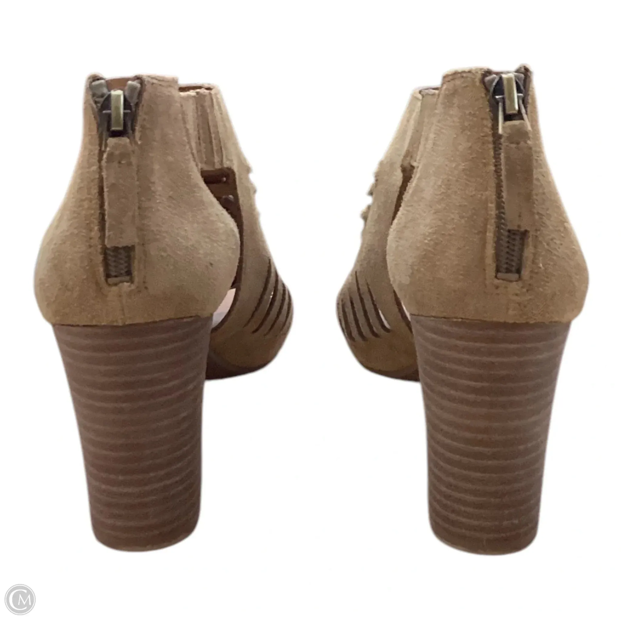 Shoes Heels Block By Franco Sarto In Brown, Size: 9 franco sarto