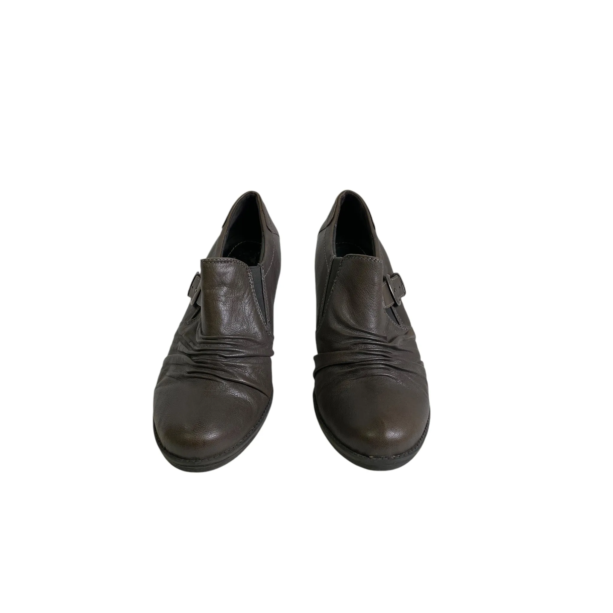 Shoes Heels Block By Franco Sarto In Grey, Size:10.5 franco sarto