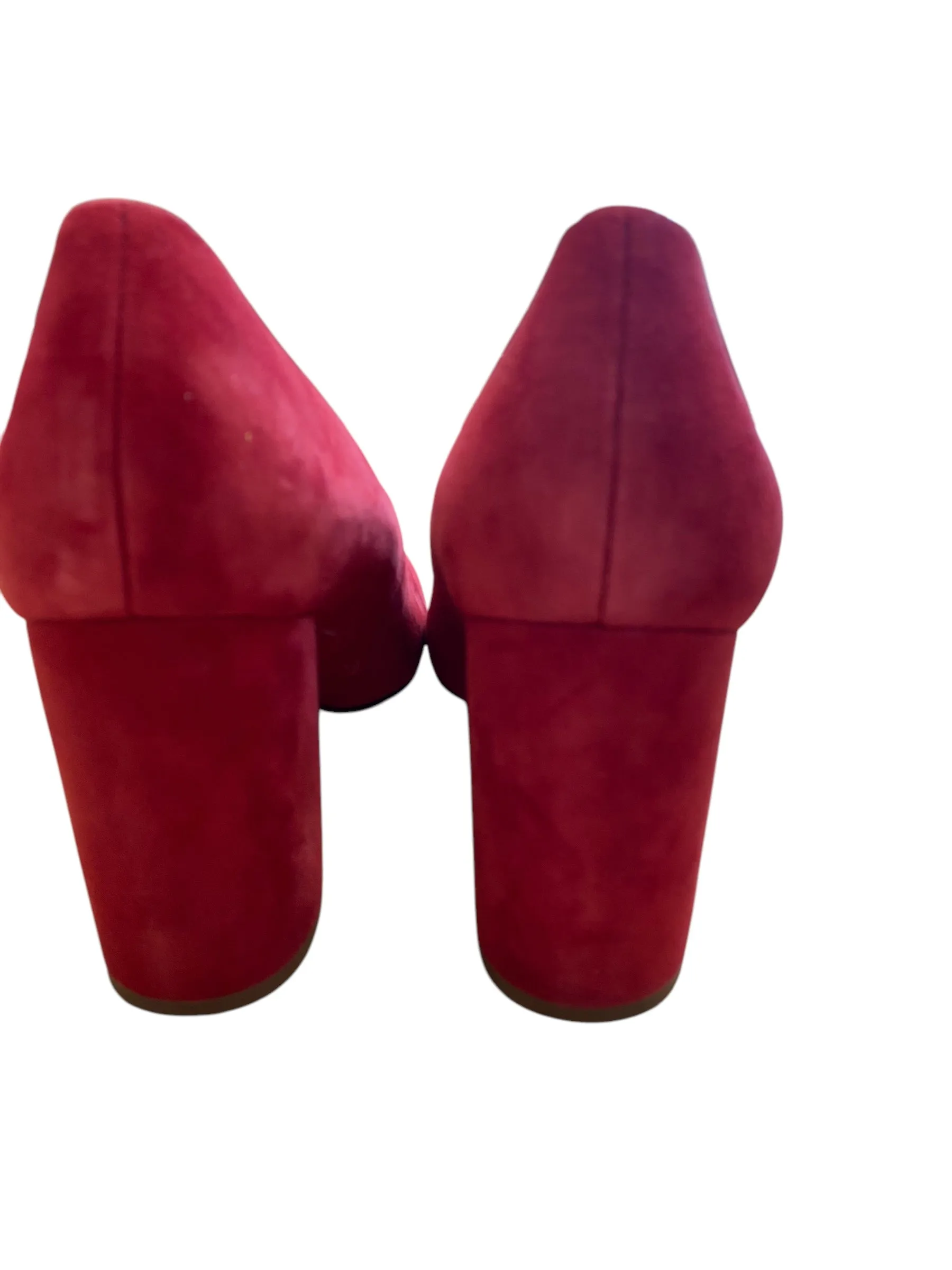Shoes Heels Block By Franco Sarto In Red, Size: 11 franco sarto