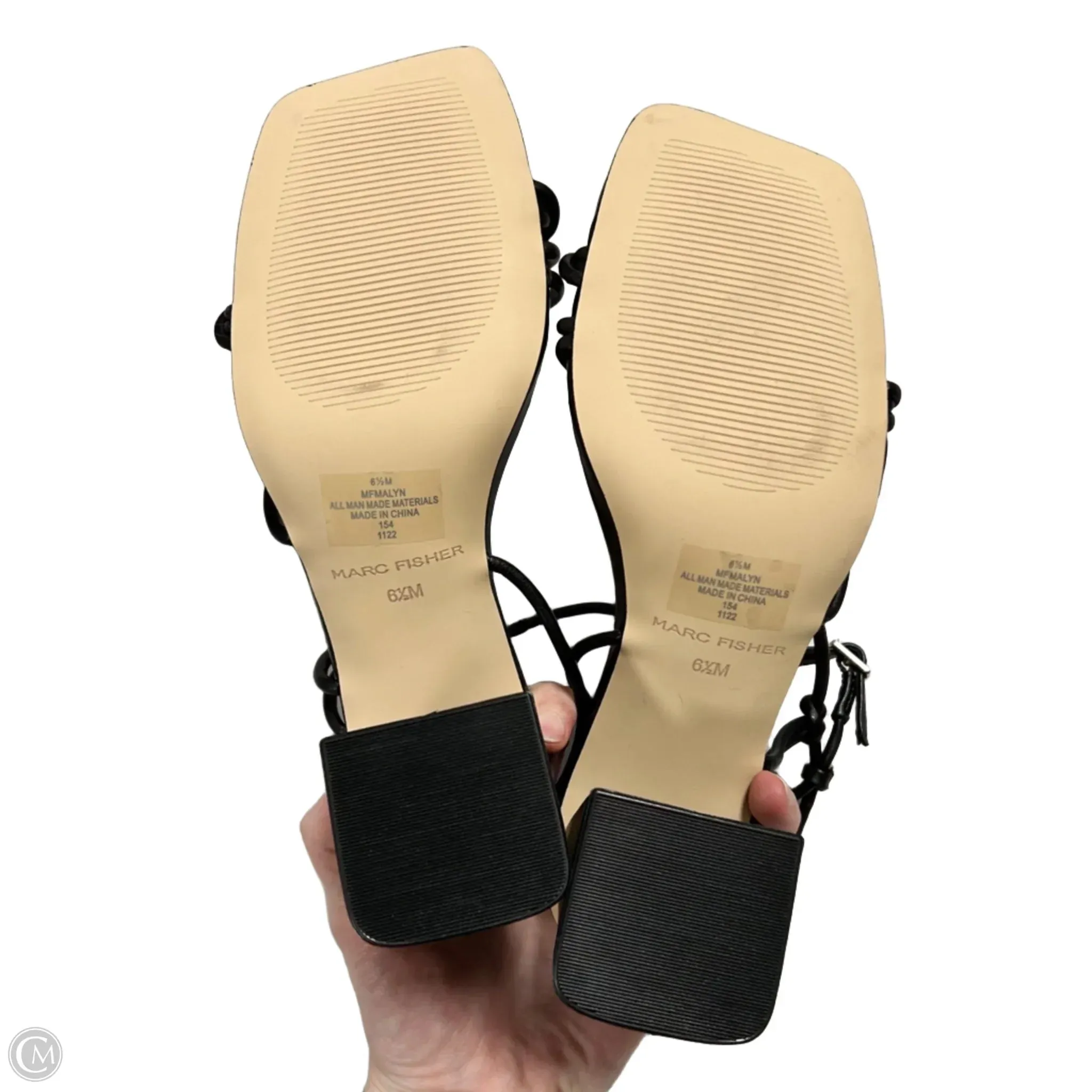 Shoes Heels Block By Marc Fisher In Black, Size: 6.5 marc-fisher