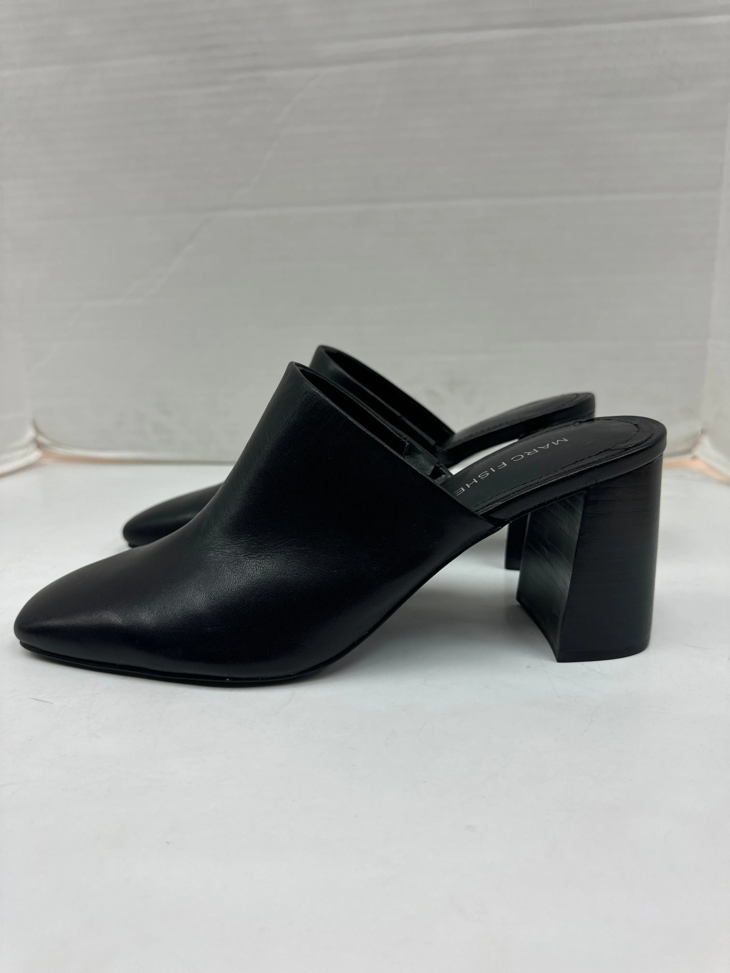 Shoes Heels Block By Marc Fisher In Black, Size: 8.5 marc-fisher