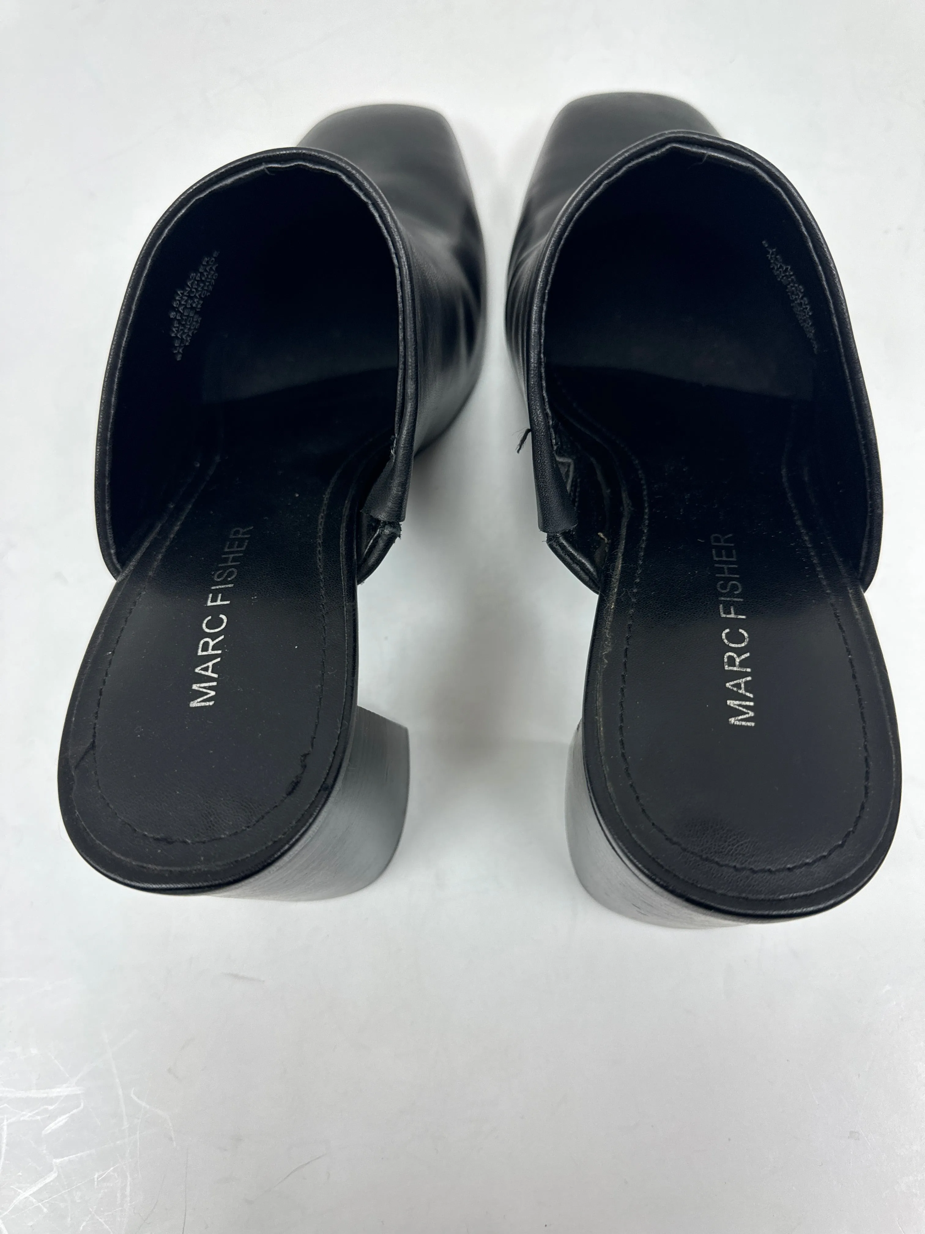 Shoes Heels Block By Marc Fisher In Black, Size: 8.5 marc-fisher