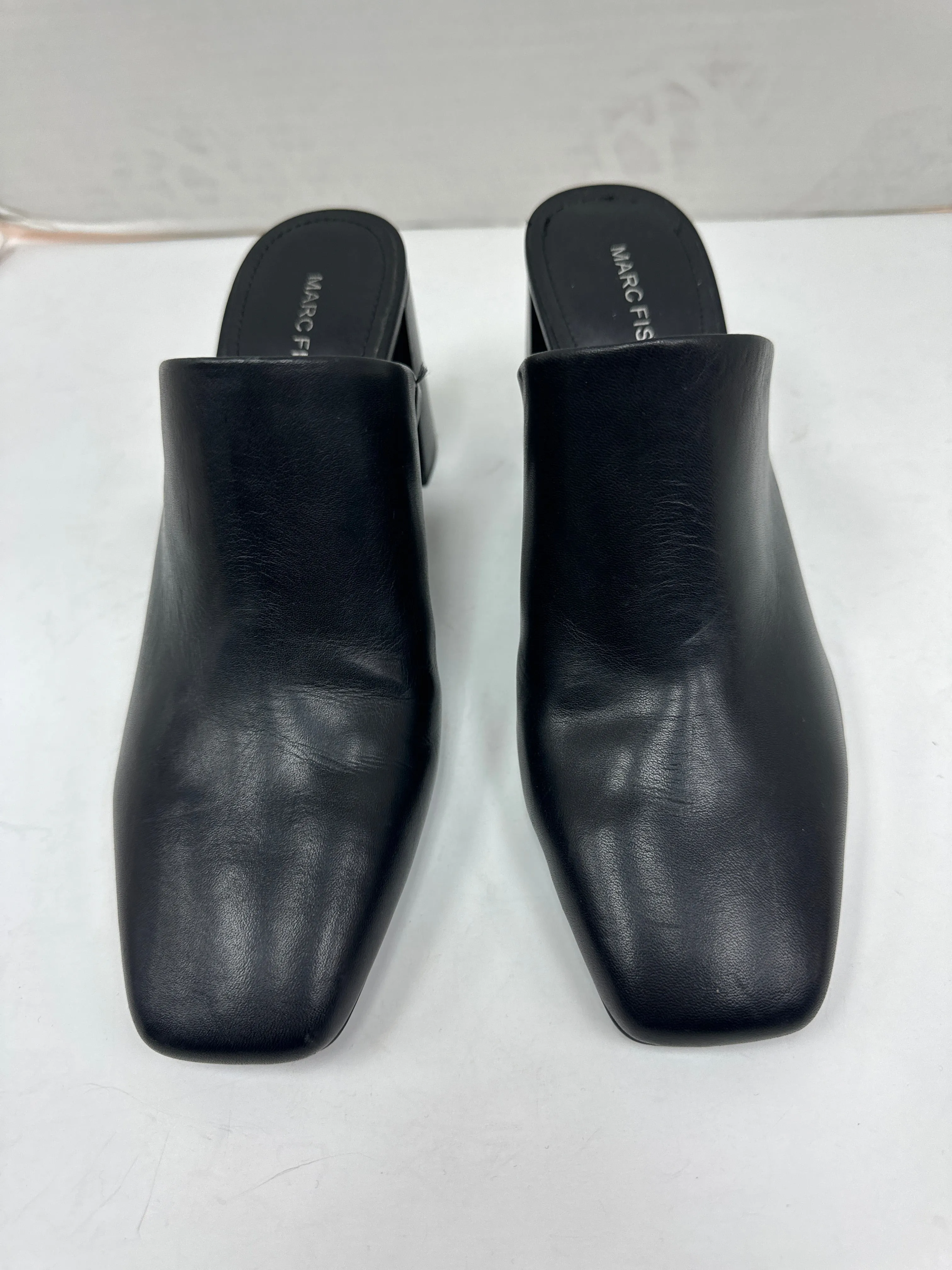 Shoes Heels Block By Marc Fisher In Black, Size: 8.5 marc-fisher