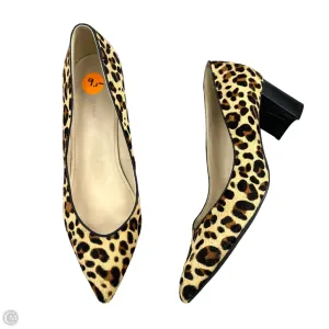 Shoes Heels Block By Marc Fisher In Leopard Print, Size: 9.5 marc-fisher