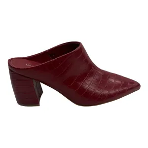 Shoes Heels Block By Marc Fisher In Red, Size:8 marc-fisher