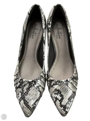 Shoes Heels Kitten By Clarks In Snakeskin Print, Size: 6.5 clarks