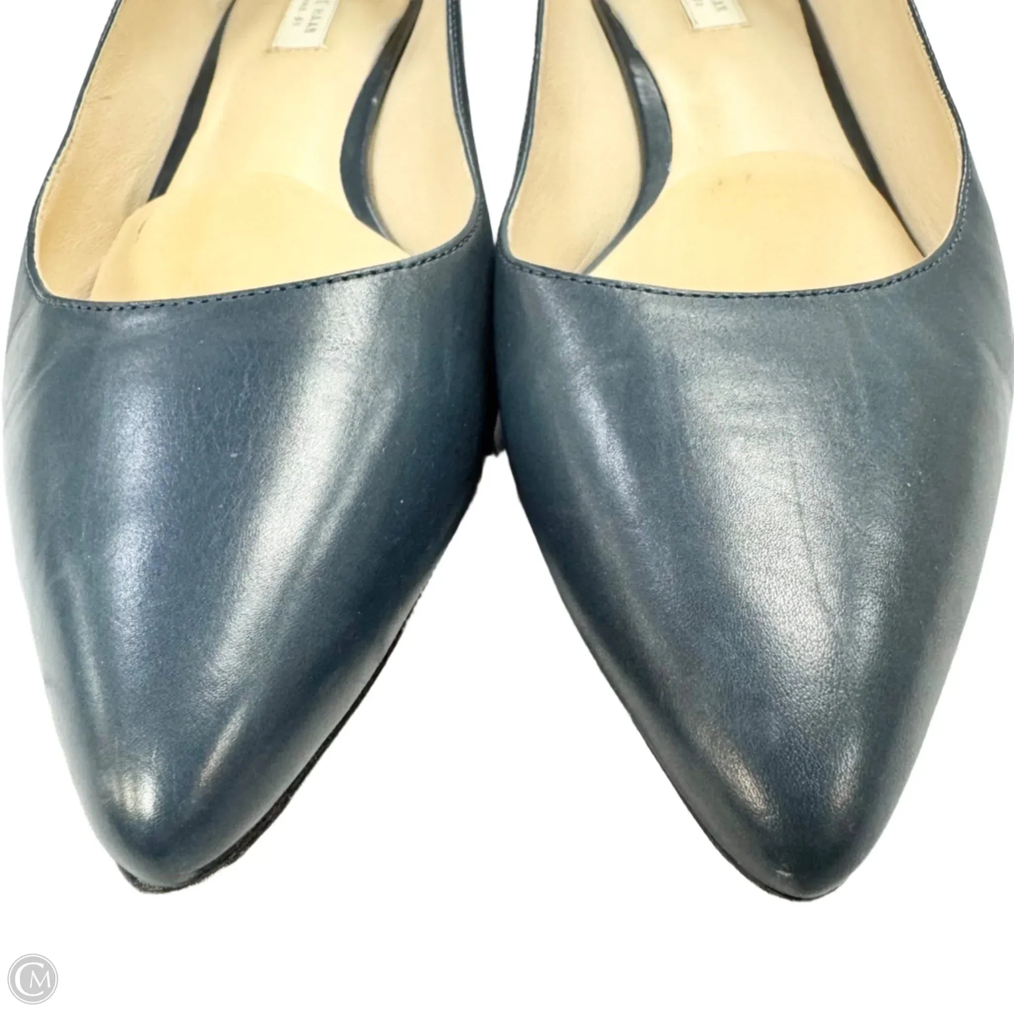 Shoes Heels Kitten By Cole-haan In Navy, Size: 6.5 cole haan