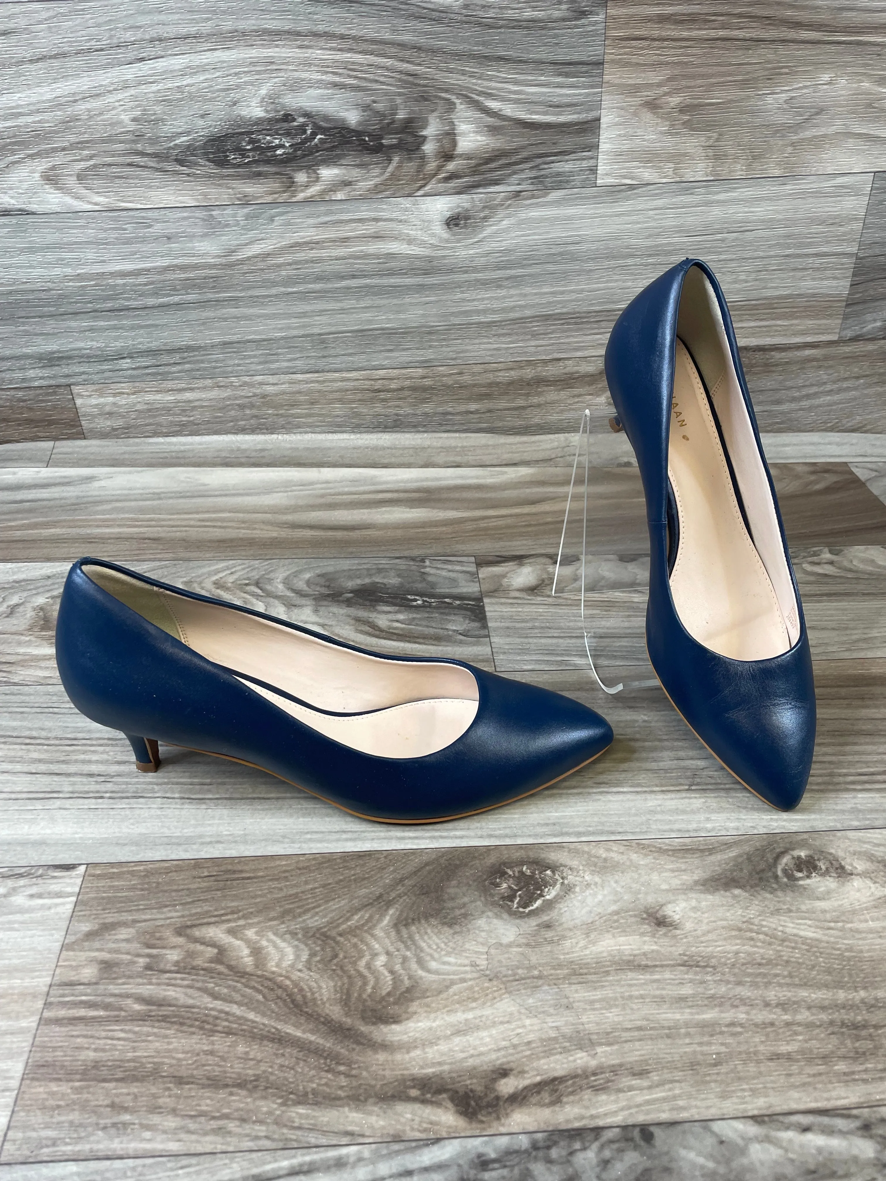 Shoes Heels Kitten By Cole-haan In Navy, Size: 8 cole haan