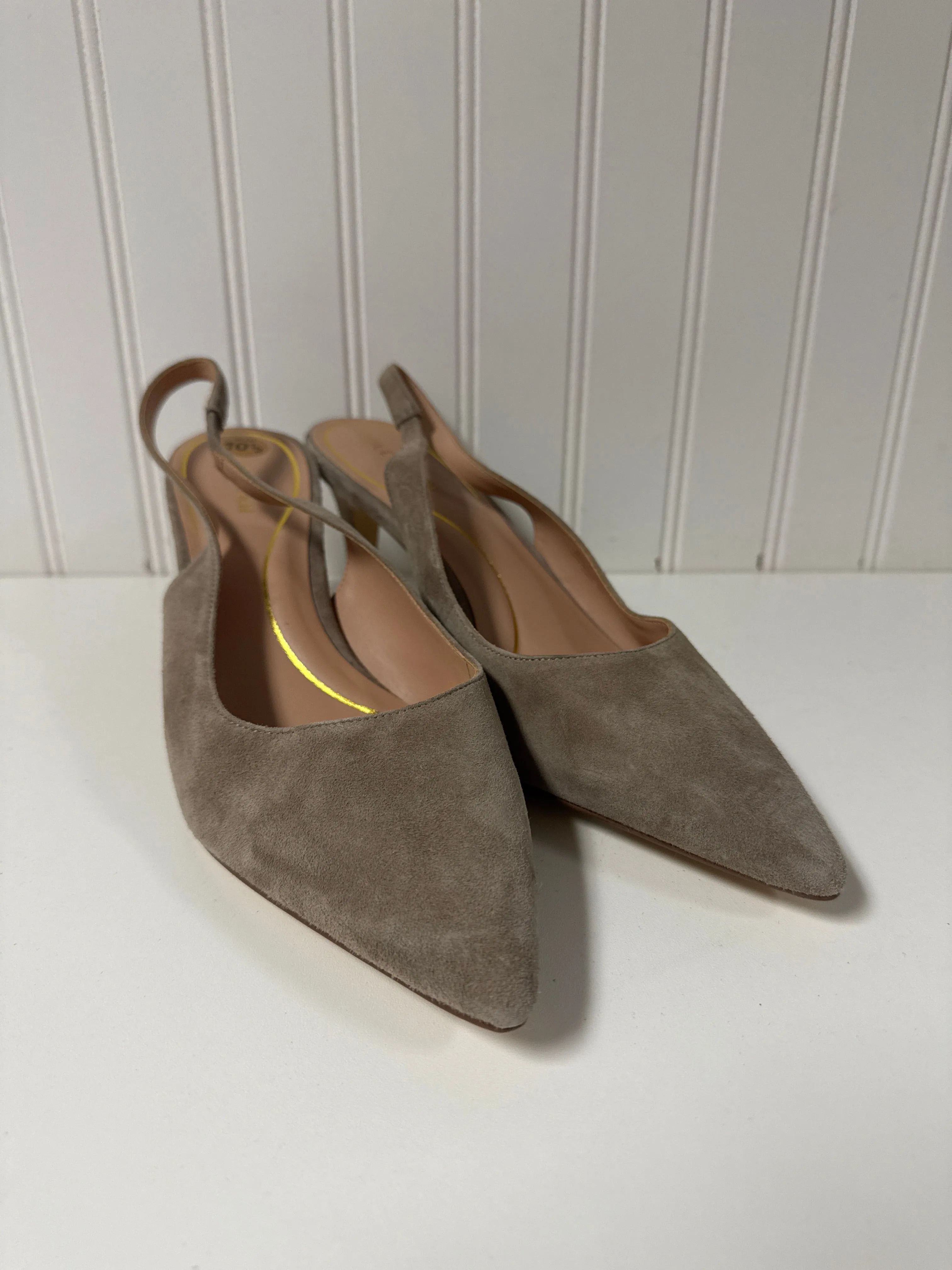 Shoes Heels Kitten By Cole-haan In Taupe, Size: 10.5 cole haan