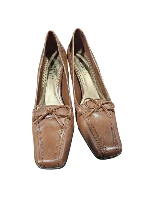 Shoes Heels Kitten By Franco Sarto In Brown, Size: 8 franco sarto