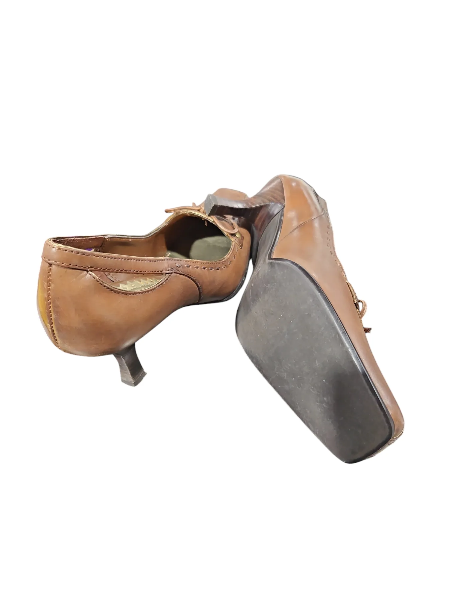 Shoes Heels Kitten By Franco Sarto In Brown, Size: 8 franco sarto