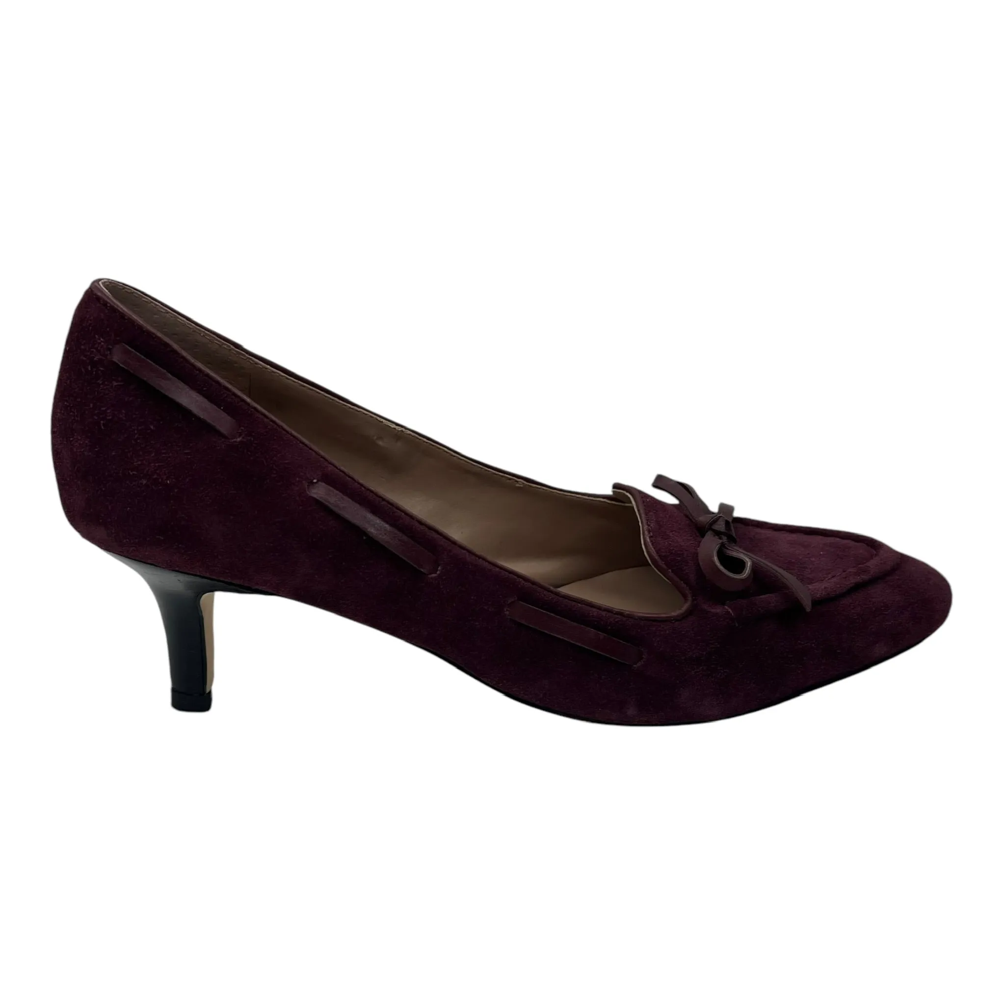 Shoes Heels Kitten By Franco Sarto In Purple, Size:7.5 franco sarto