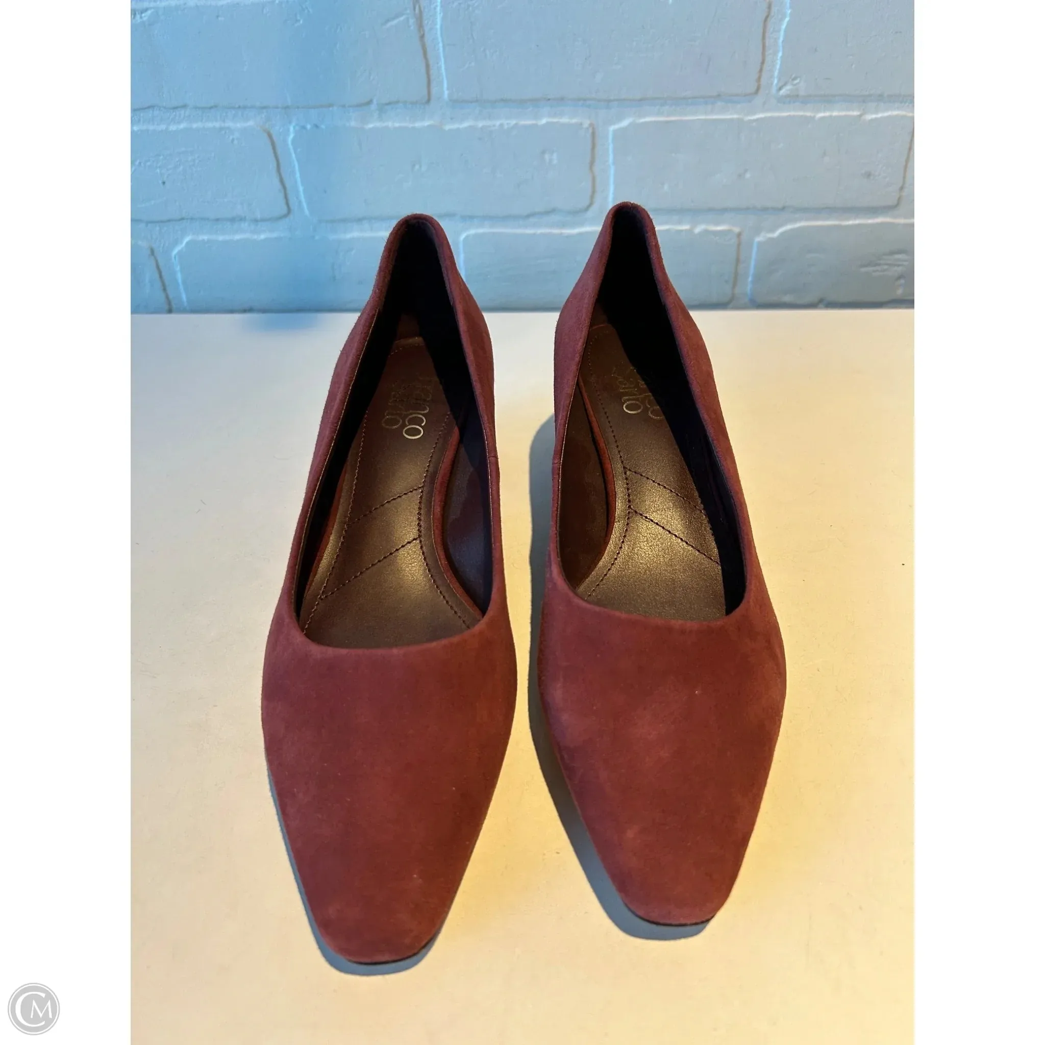 Shoes Heels Kitten By Franco Sarto In Red, Size: 8 franco sarto