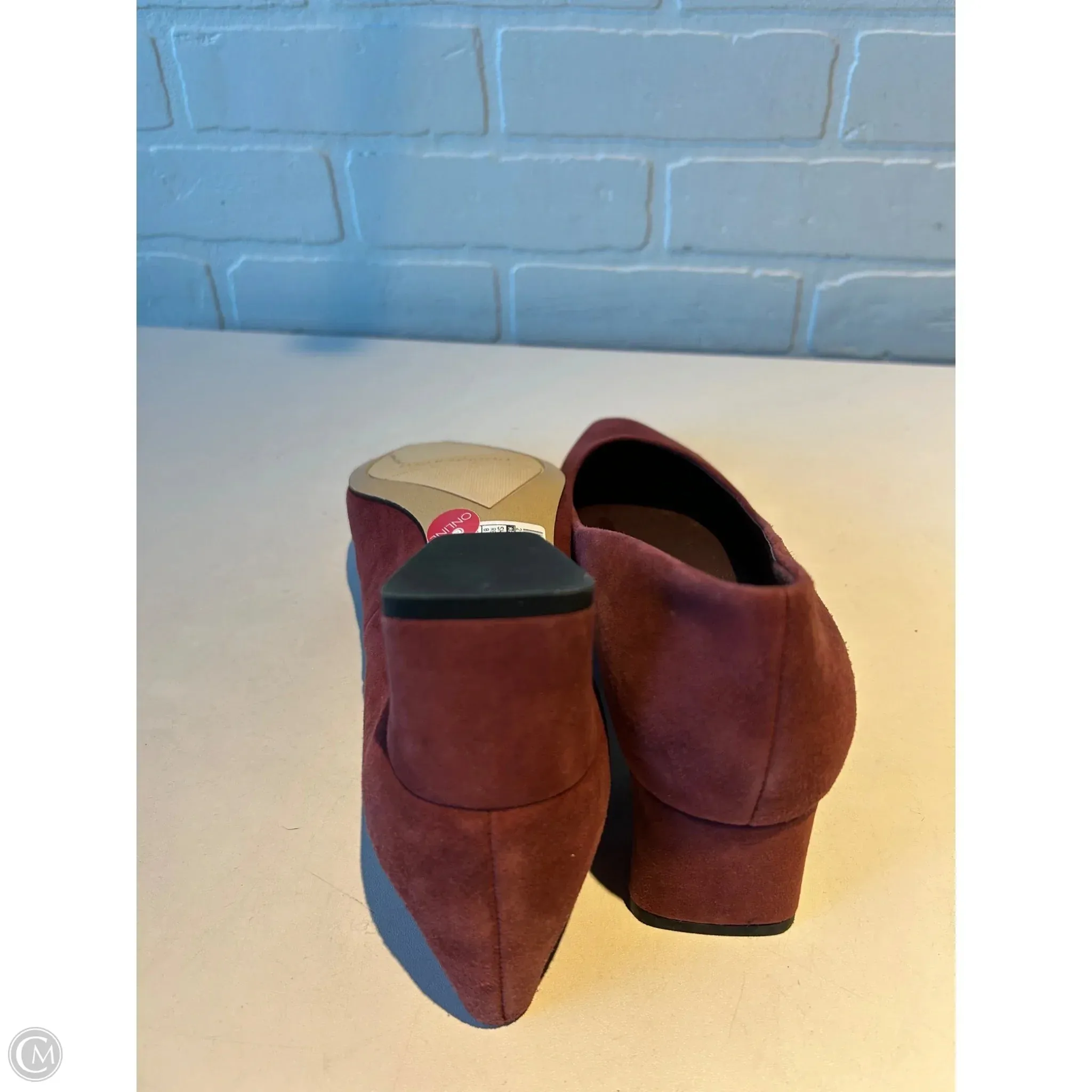 Shoes Heels Kitten By Franco Sarto In Red, Size: 8 franco sarto
