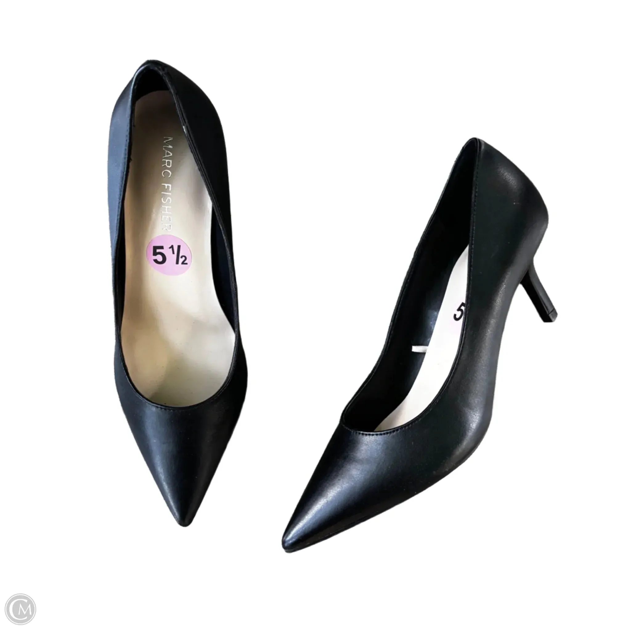 Shoes Heels Kitten By Marc Fisher In Black, Size: 5.5 marc-fisher