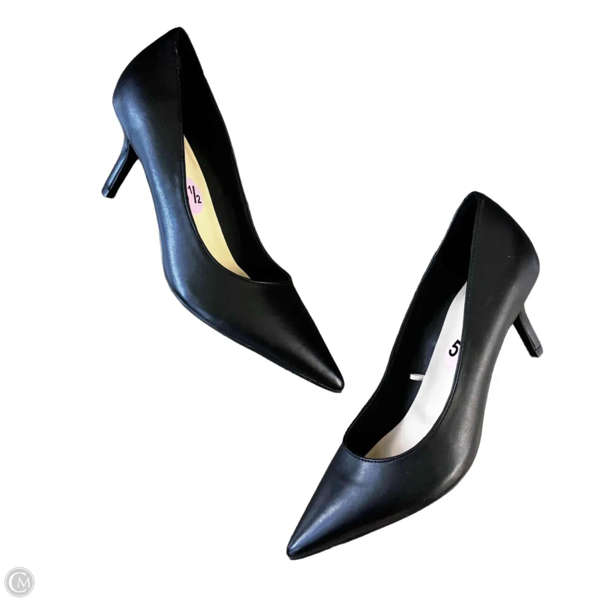 Shoes Heels Kitten By Marc Fisher In Black, Size: 5.5 marc-fisher